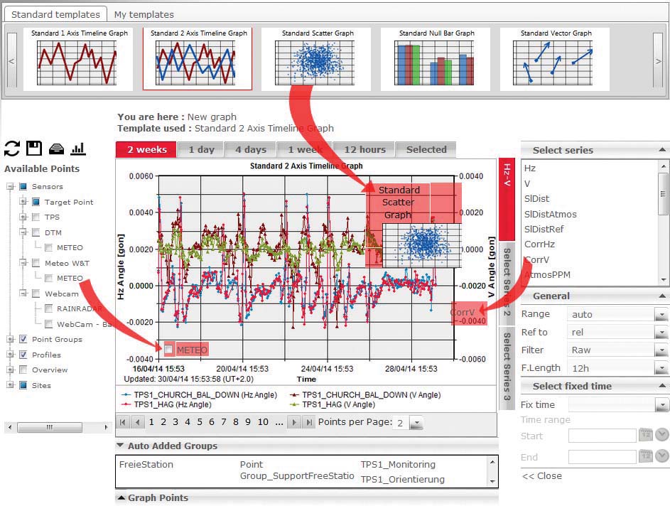 The new package from Leica Geosystems is said to support georeferenced data formats, such as GIS shape files and raster data so users can overlay a variety of datasets Leica Geosystems GIS data
