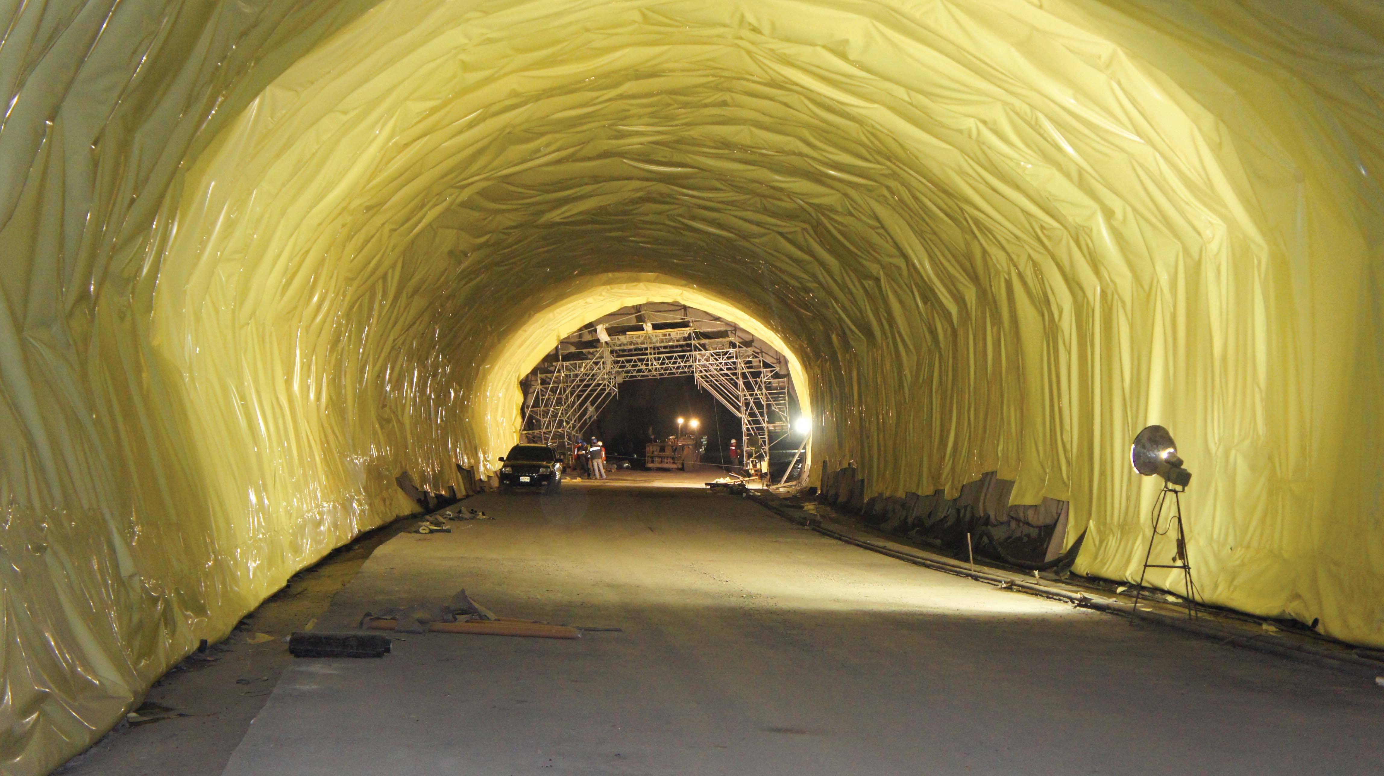 “The Xicotepec (pictured) and Huauchinango tunnels both feature special membrane linings designed to help with waterproofing” Key Reports Hauchinango Tunnel