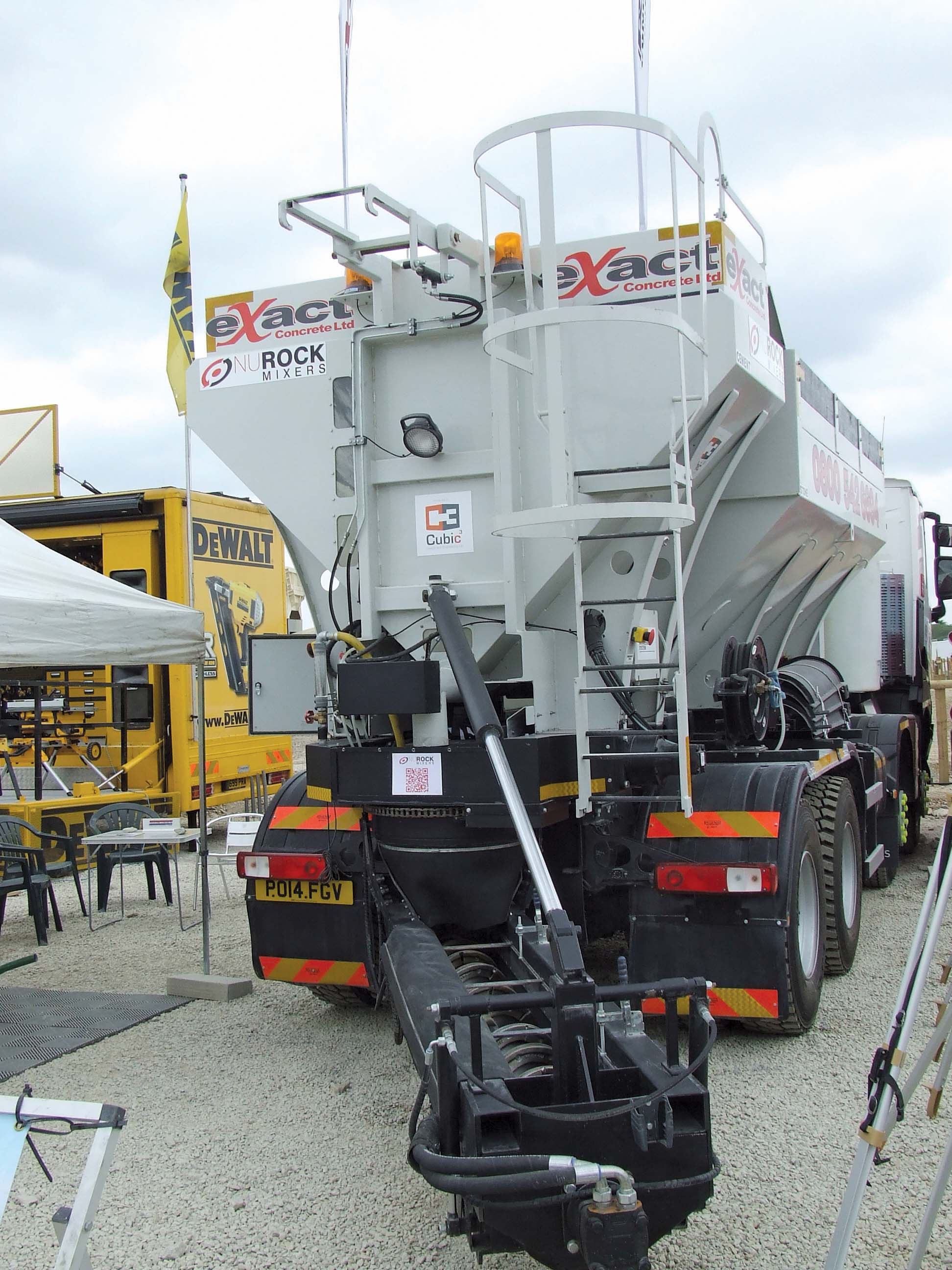 Nurock’s mobile concrete plant offers high versatility onsite Nurock Mobile concrete plant