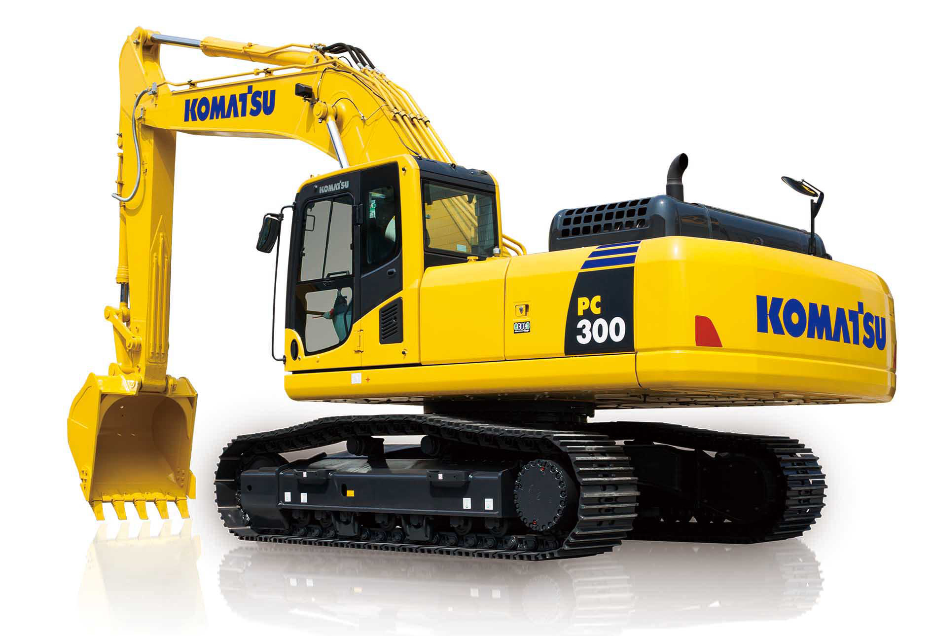 The layout of the Volvo Construction Equipment/Volvo Penta stand at bauma China bauma China 2014 Preview Komatsu NEW PC300-8M0