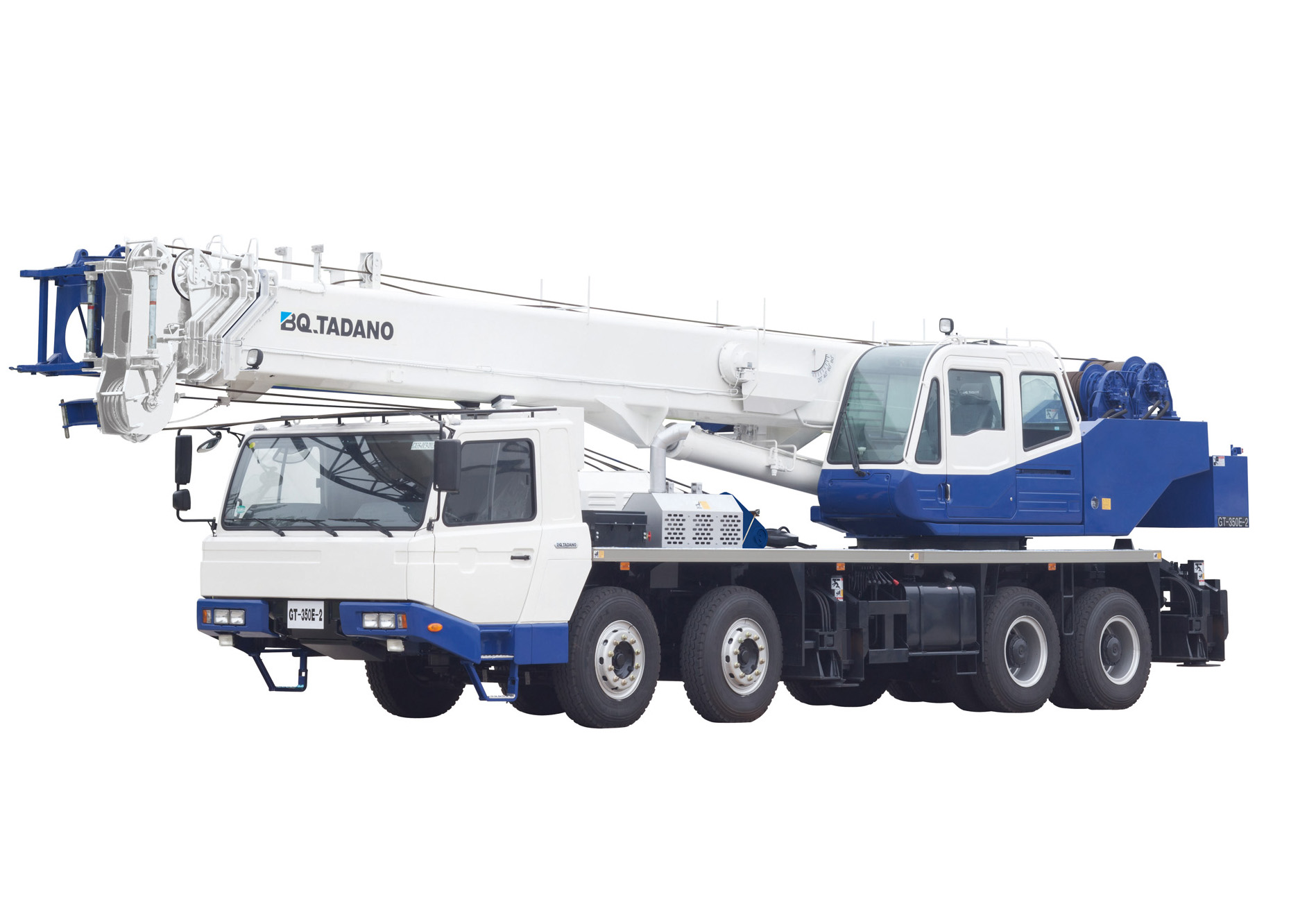 Launch for the Tadano GT-350E truck-mounted crane bauma China 2014 Preview Tadano GT-350E truck-mounted crane