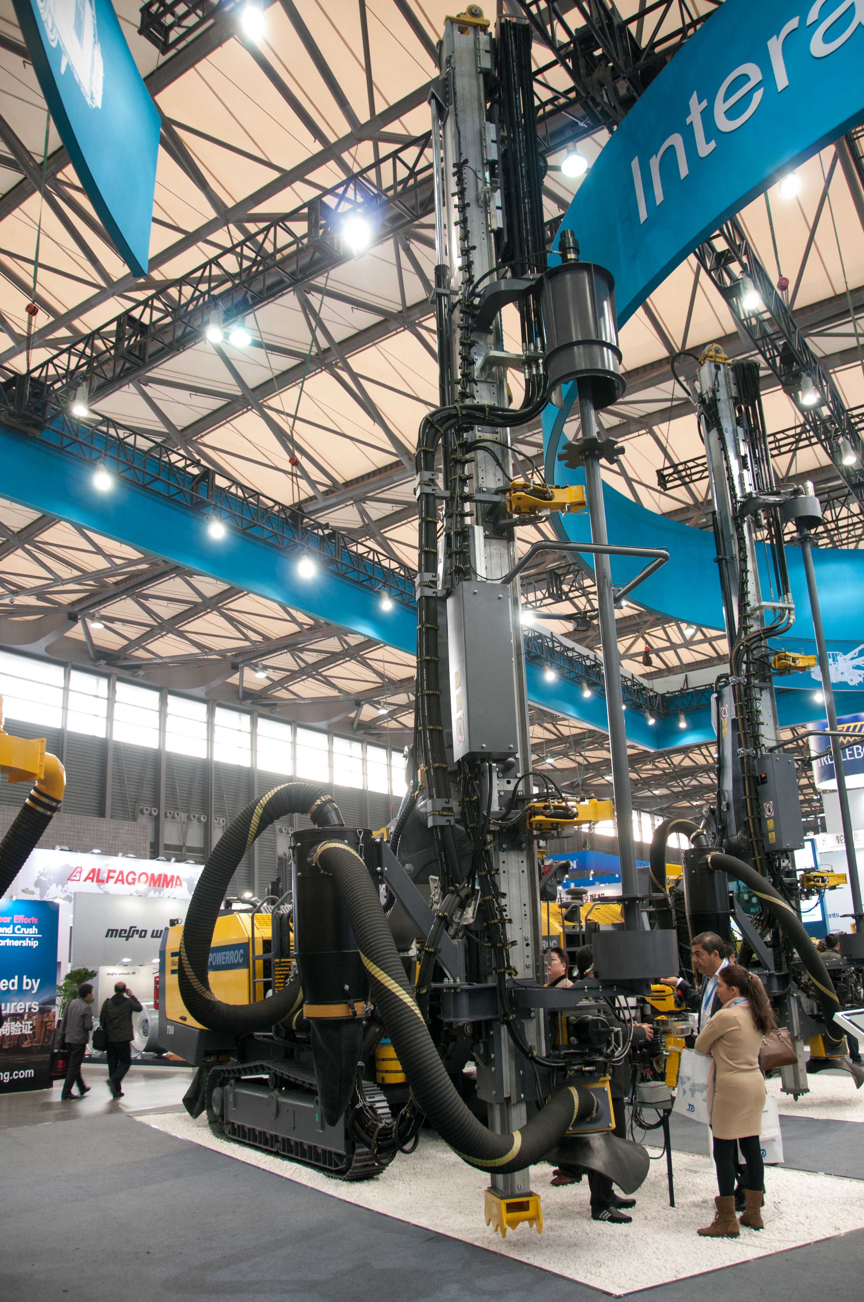 The new PowerROC T50 rig from Atlas Copco offers high performance, while being cost effective Atlas Copco PowerROC T50 rig