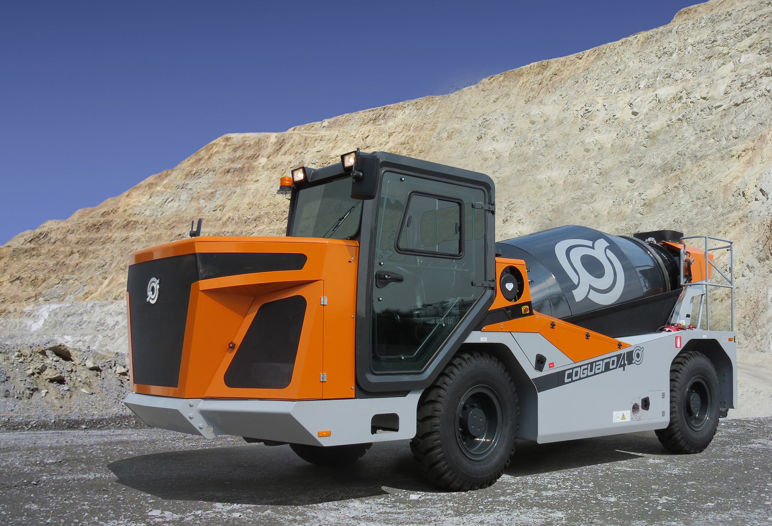 The Coguaro4 from CIFA has been redesigned to boost mixing performance and manoeuvrability in tunnelling applications Coguaro4 from CIFA