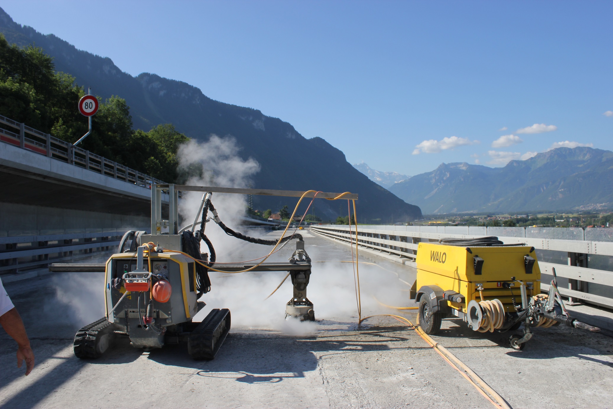Local dealer Atumat supplied the Aquajet machines to Walo
Atumat supplied Aquajet to Walo