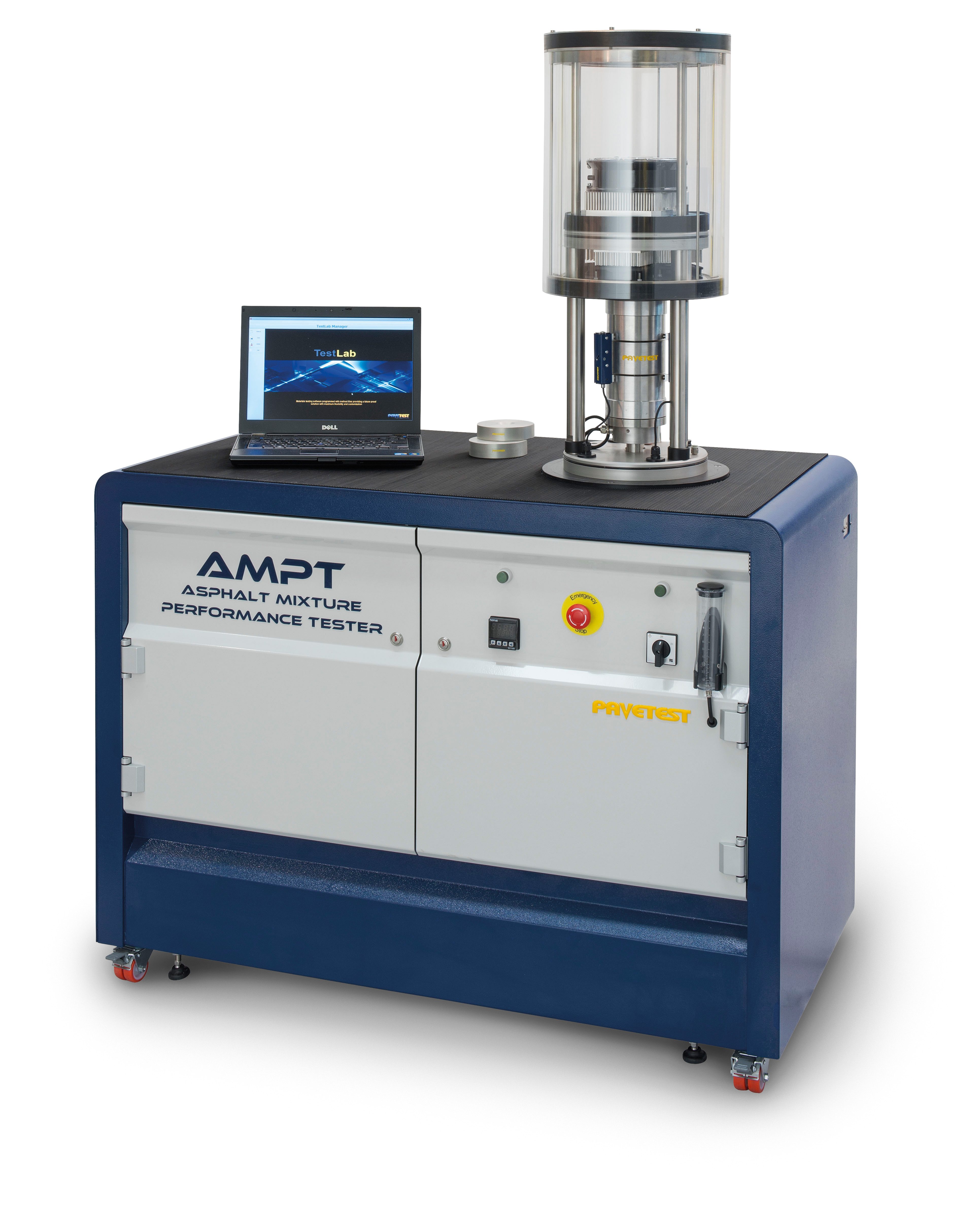 Pavetest says its version of the Asphalt Mixture Performance Tester is a next generation machine Pavetest Asphalt Mixture Performance Tester