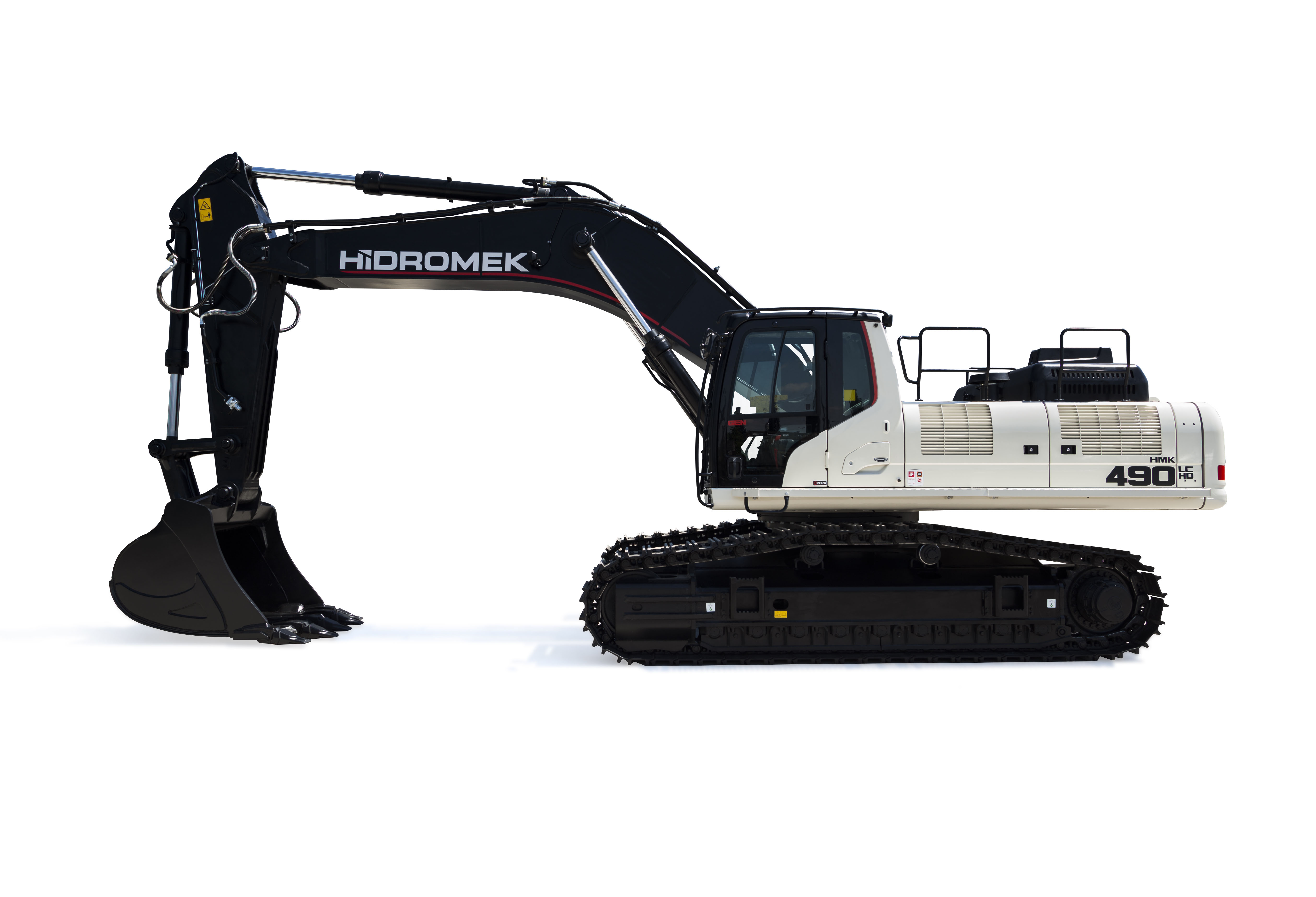 Hidromek’s new 49tonne excavator takes the firm into the extraction market Hidromek’s 49tonne excavator