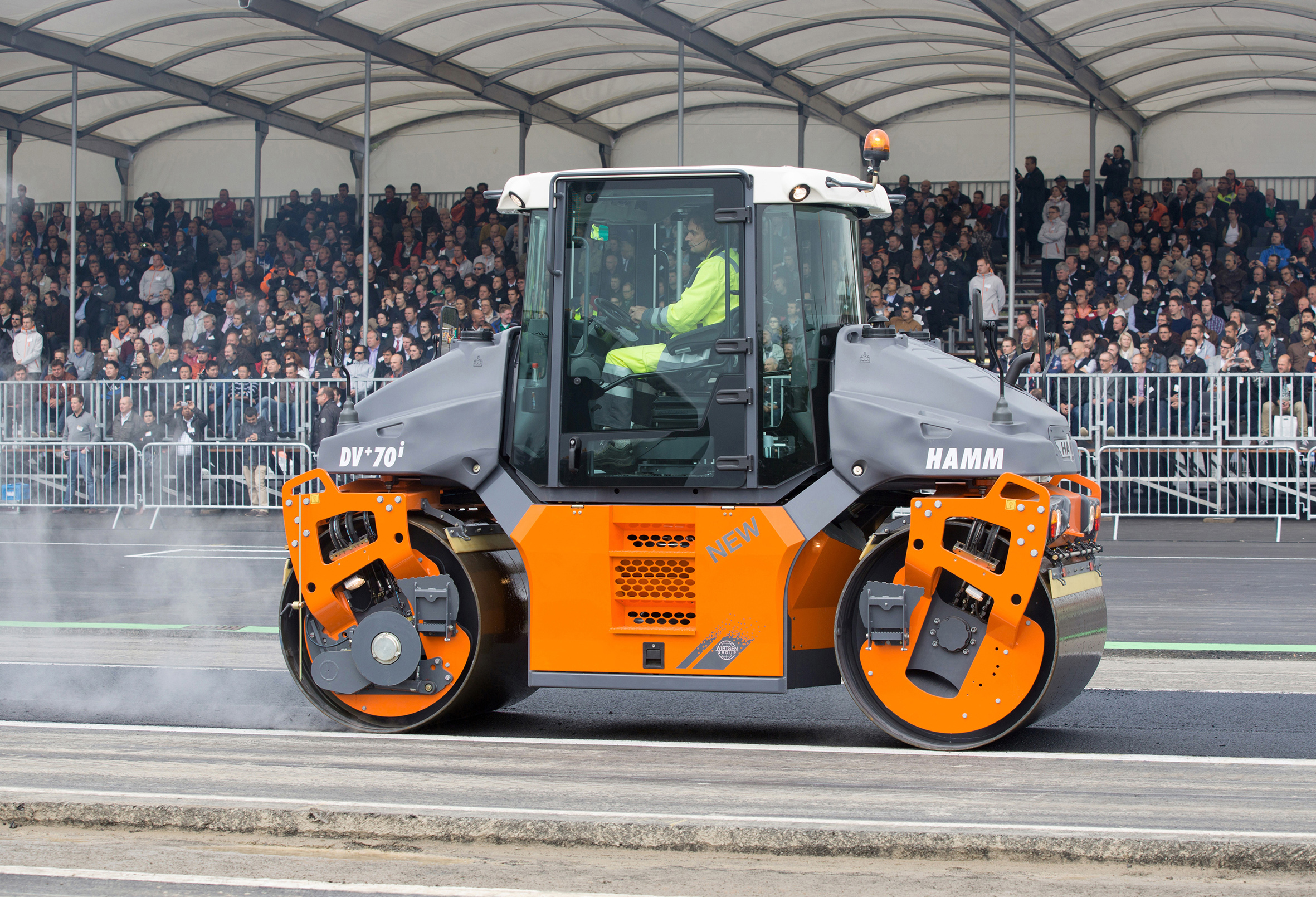 Hamm’s new tandem rollers offer increased performance Hamm tandem roller