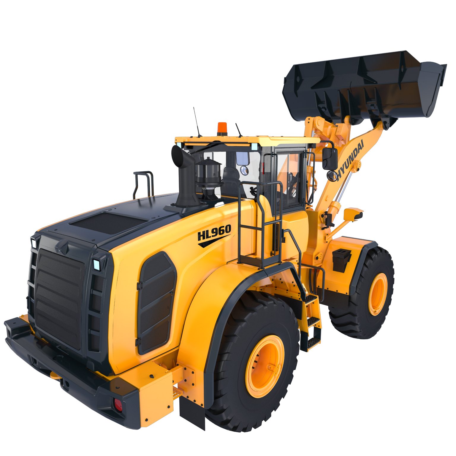 Hyundai’s new loaders Hyundai_HL960 wheeled loader