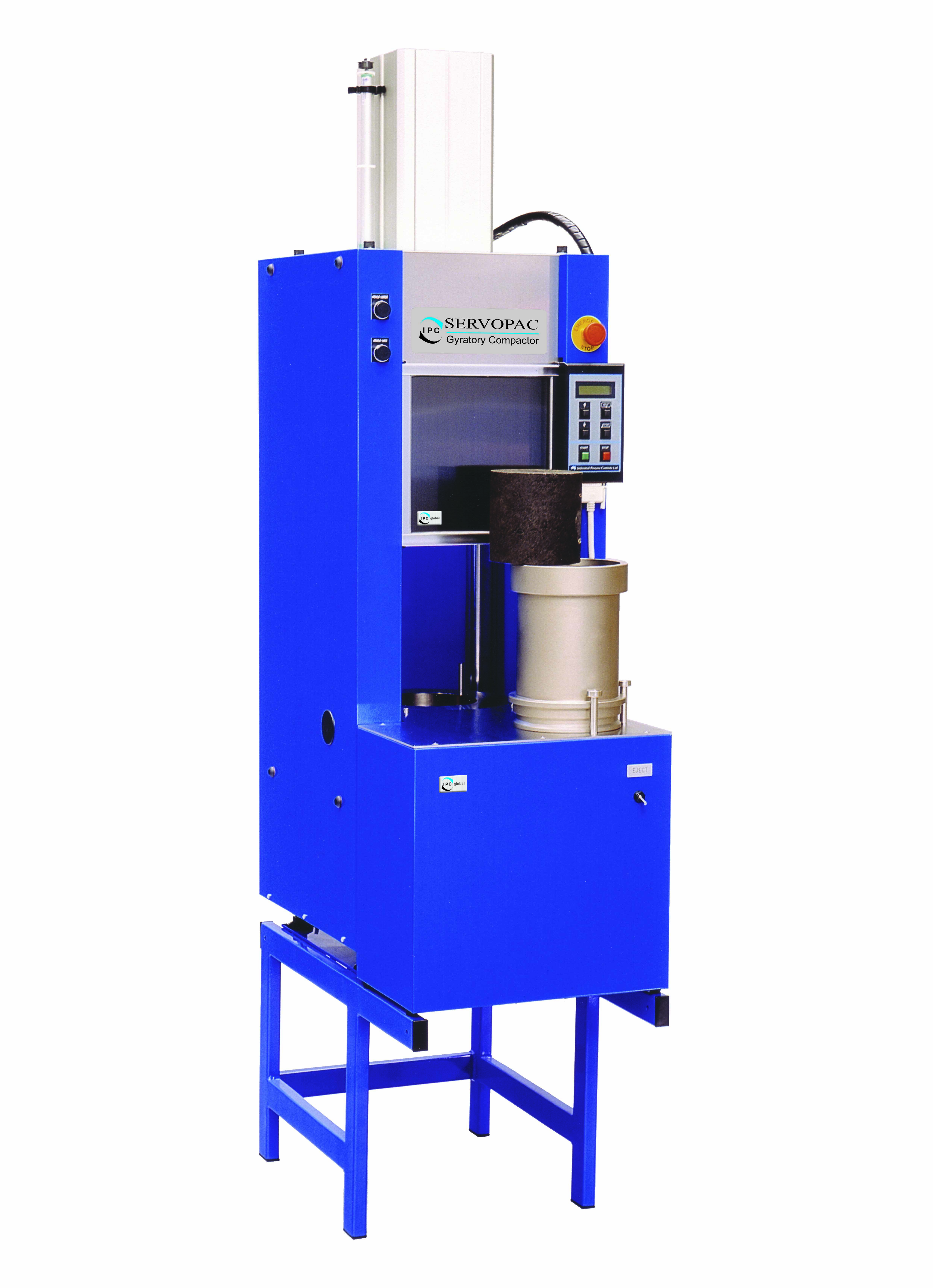 The Servopac is the latest instrument from Controls Group Controls Group Servopac 76-PV20A02 gyratory compactor