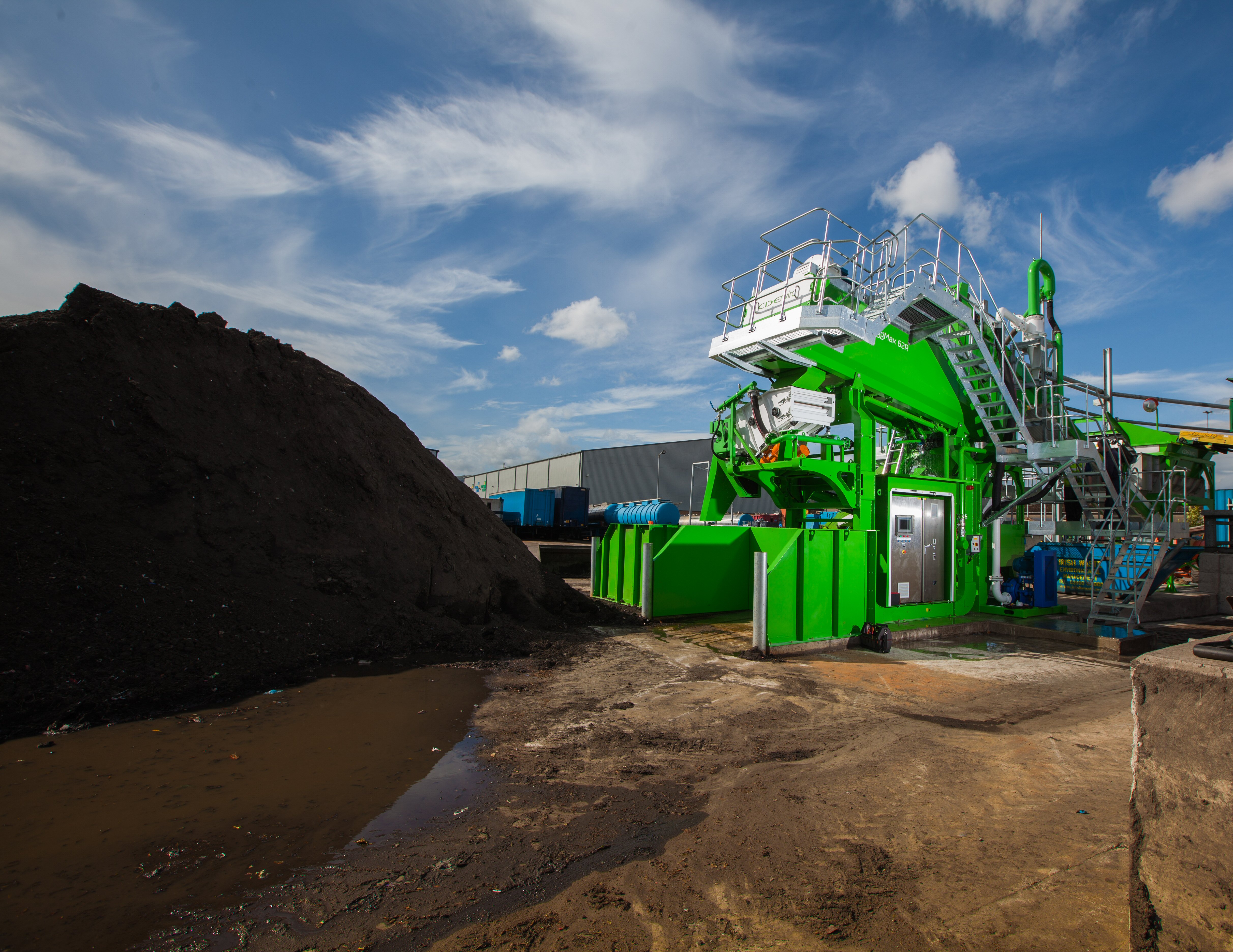 Recycling road sweepings for reuse on roads can deliver major cost benefits CDEnviro Recycling road sweeper