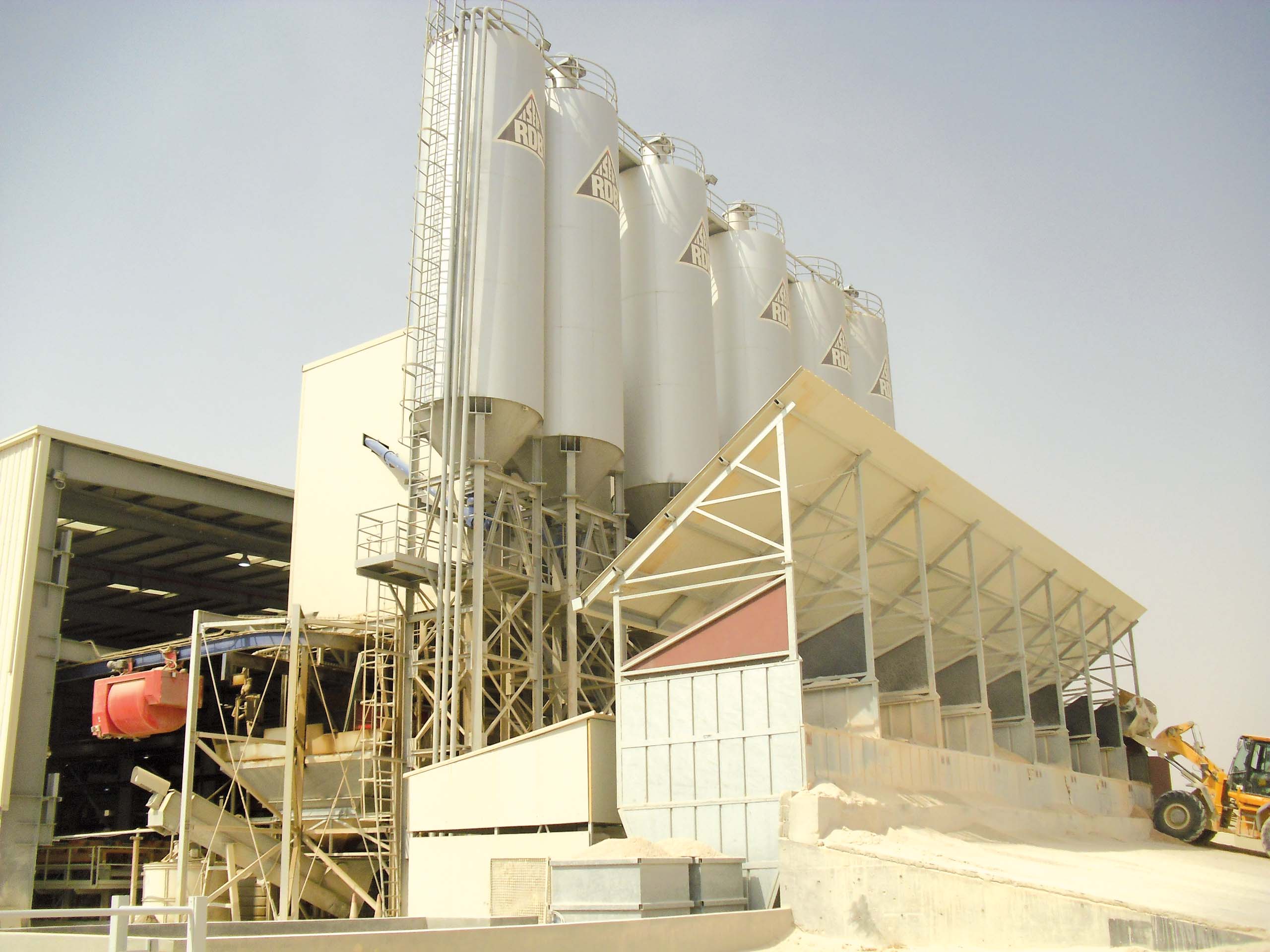 Marcantonini has had particular success supplying concrete precasting systems to Romania Marcantonini concrete production to Romania