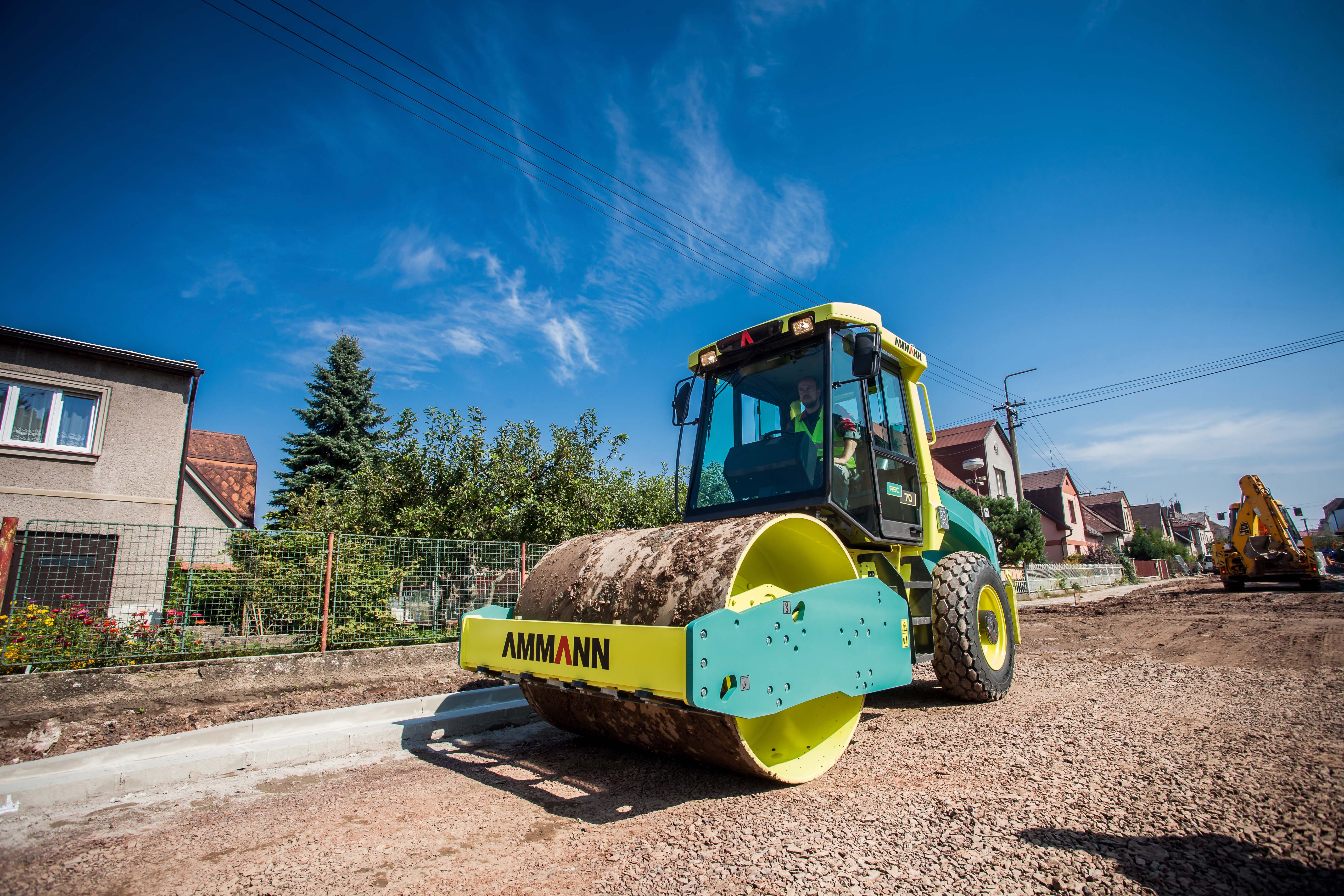 Ammann’s ASC-70 soil compactor offers efficiency and productivity Ammann’s ASC-70 soil compactor