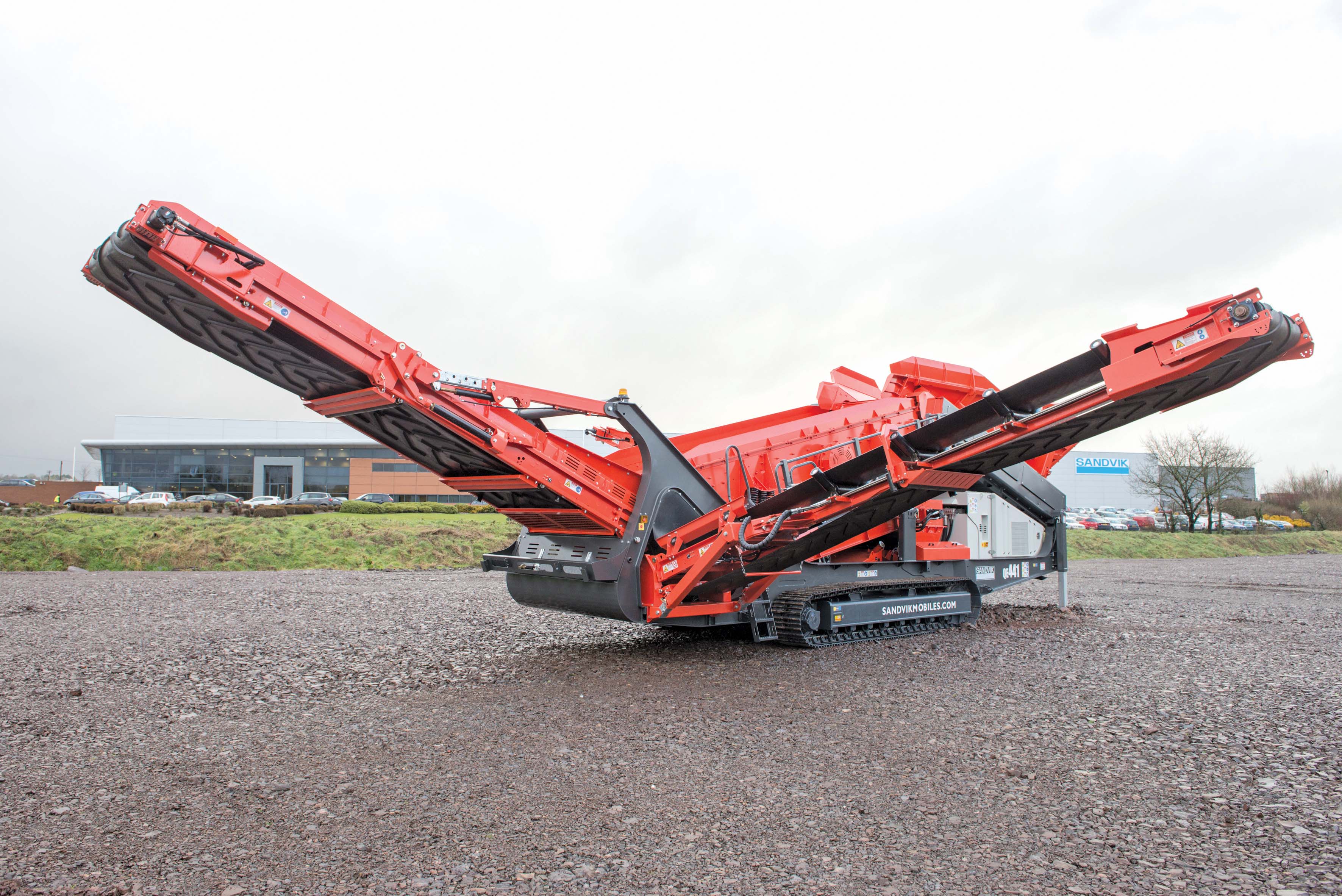Queen of the scalpers, the Sandvik QE441 Sandvik QE441 scalper