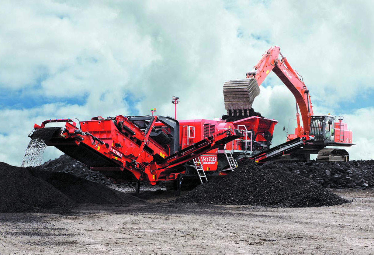 The new Terex Finlay mobile primary jaw crusher is said to offer high versatility Terex Finlay mobile primary jaw crusher
