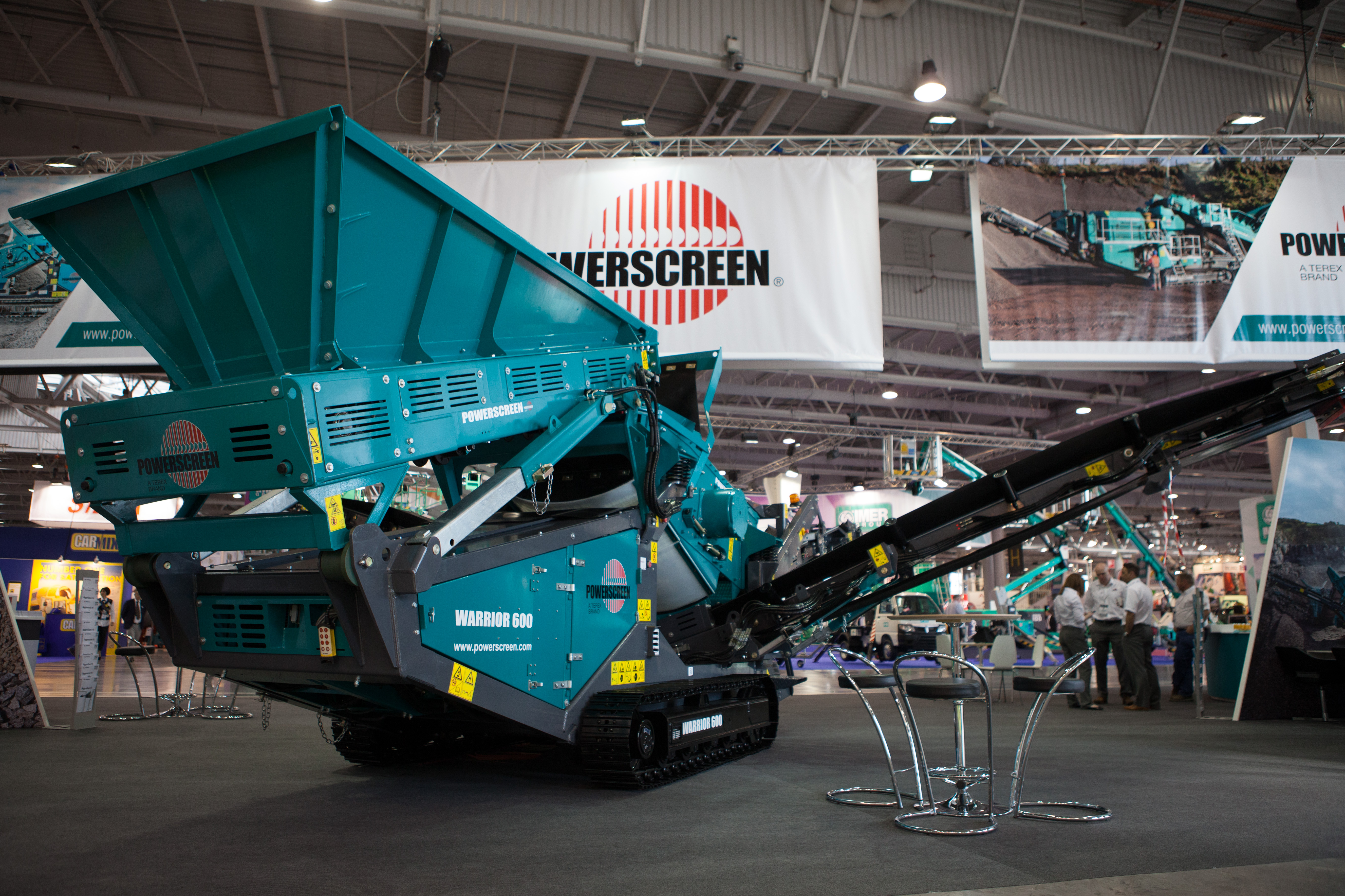 Powerscreen’s show launched Warrior 600 screen Powerscreen Warrior 600 screen