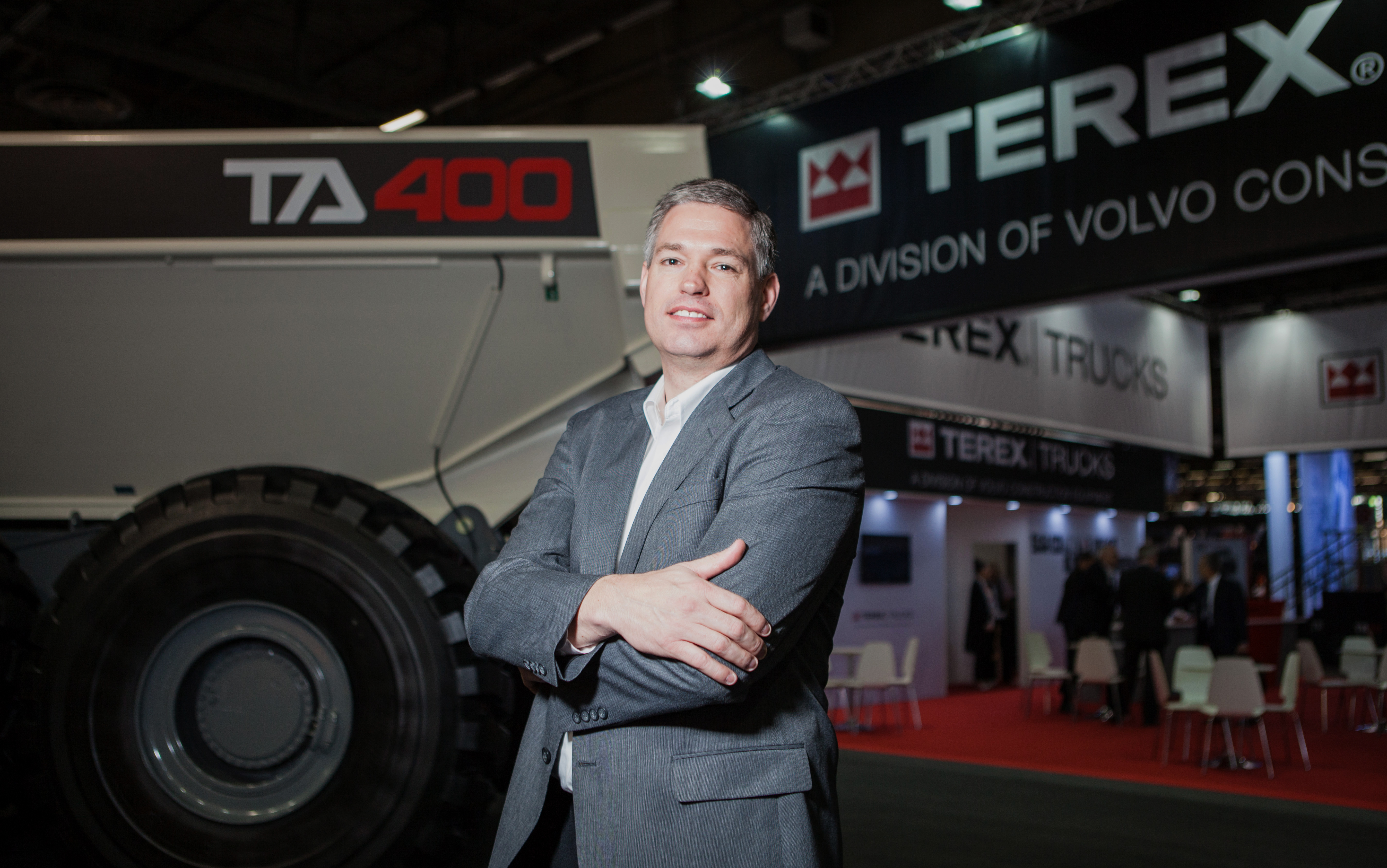 Terex Trucks global sales and marketing director Sam Wyant Terex Trucks Sam Wyant