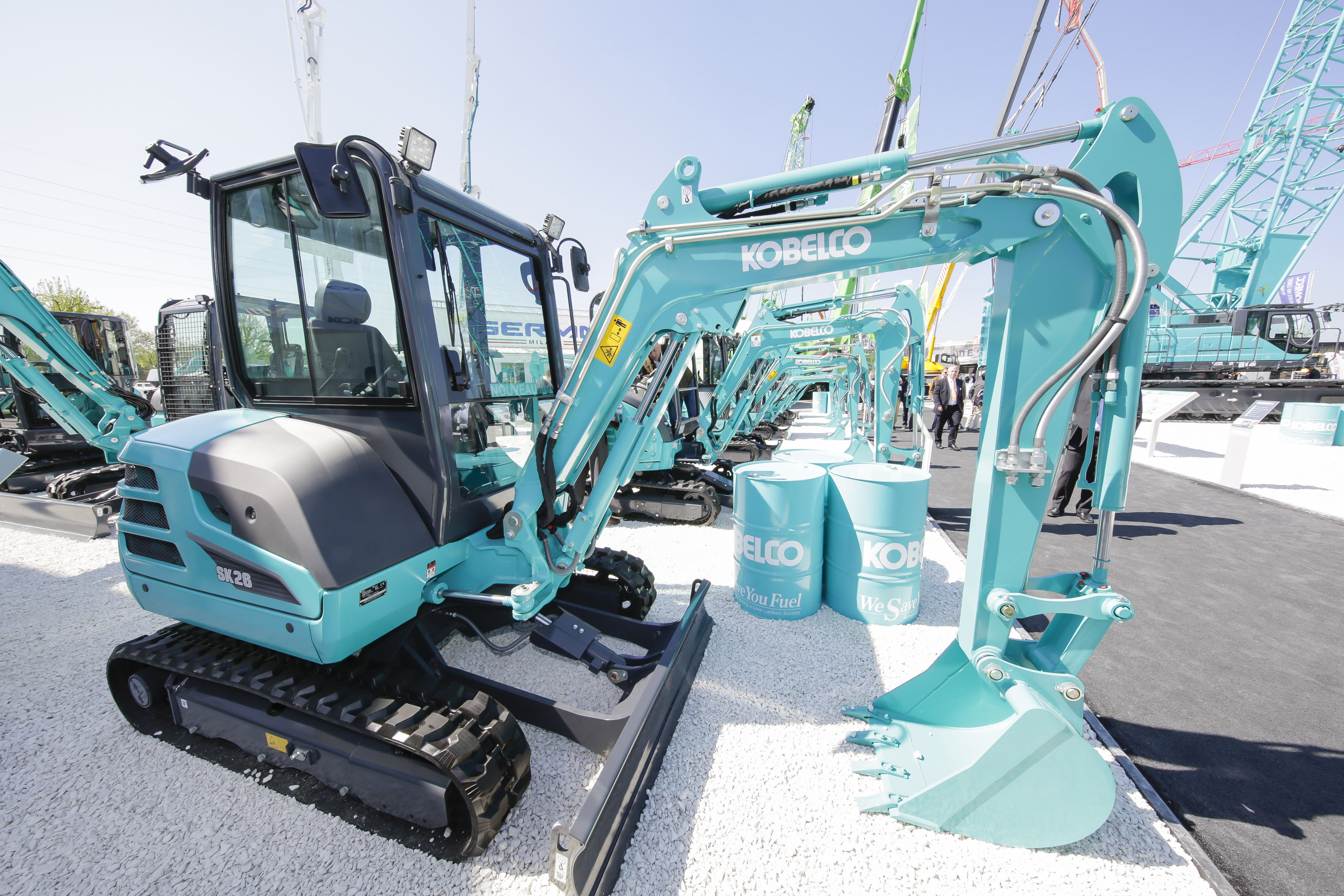 Kobelco Mini Excavators Kobelco Mini Excavators
