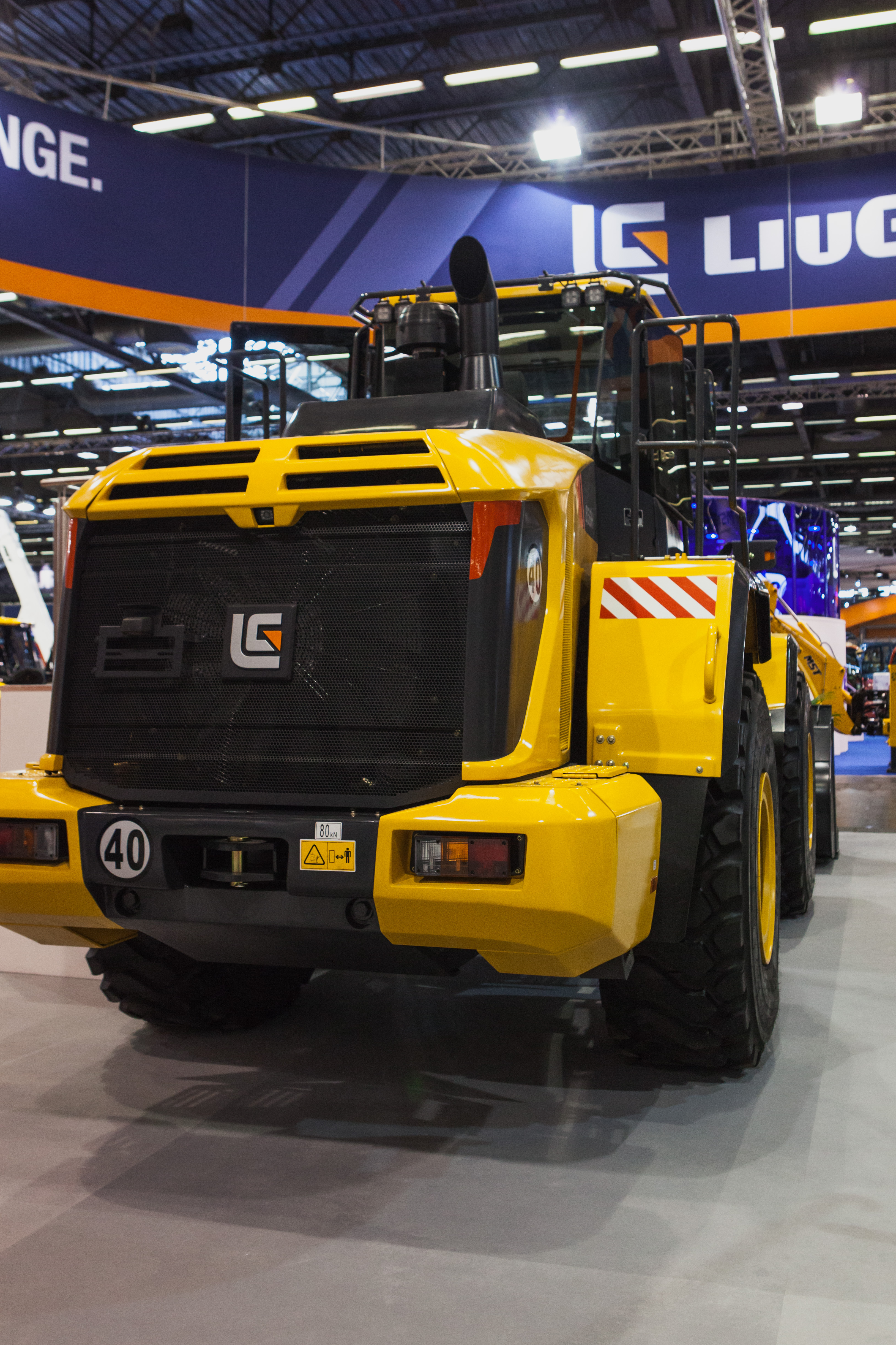 LiuGong is showcasing its new 856H wheeled loader for the first time in Europe LiuGong 856H wheeled loader