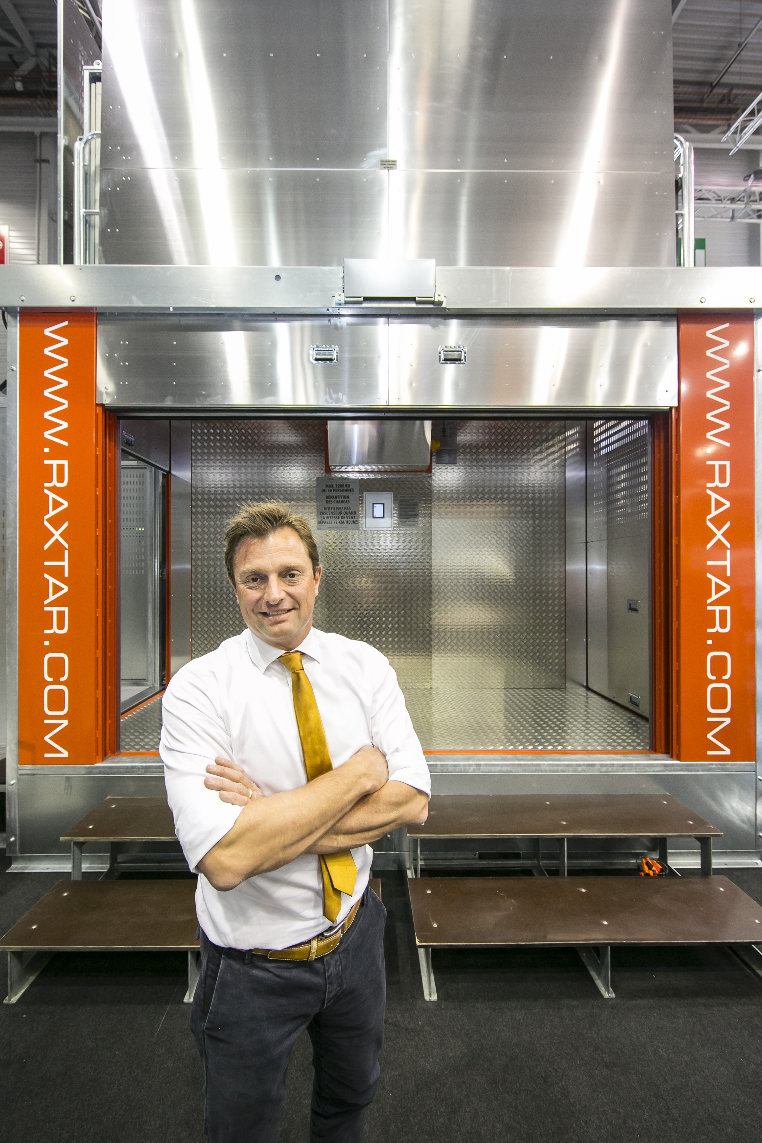 Pascal Matheeuwsen of the Dutch company Raxtar Pascal Matheeuwsen