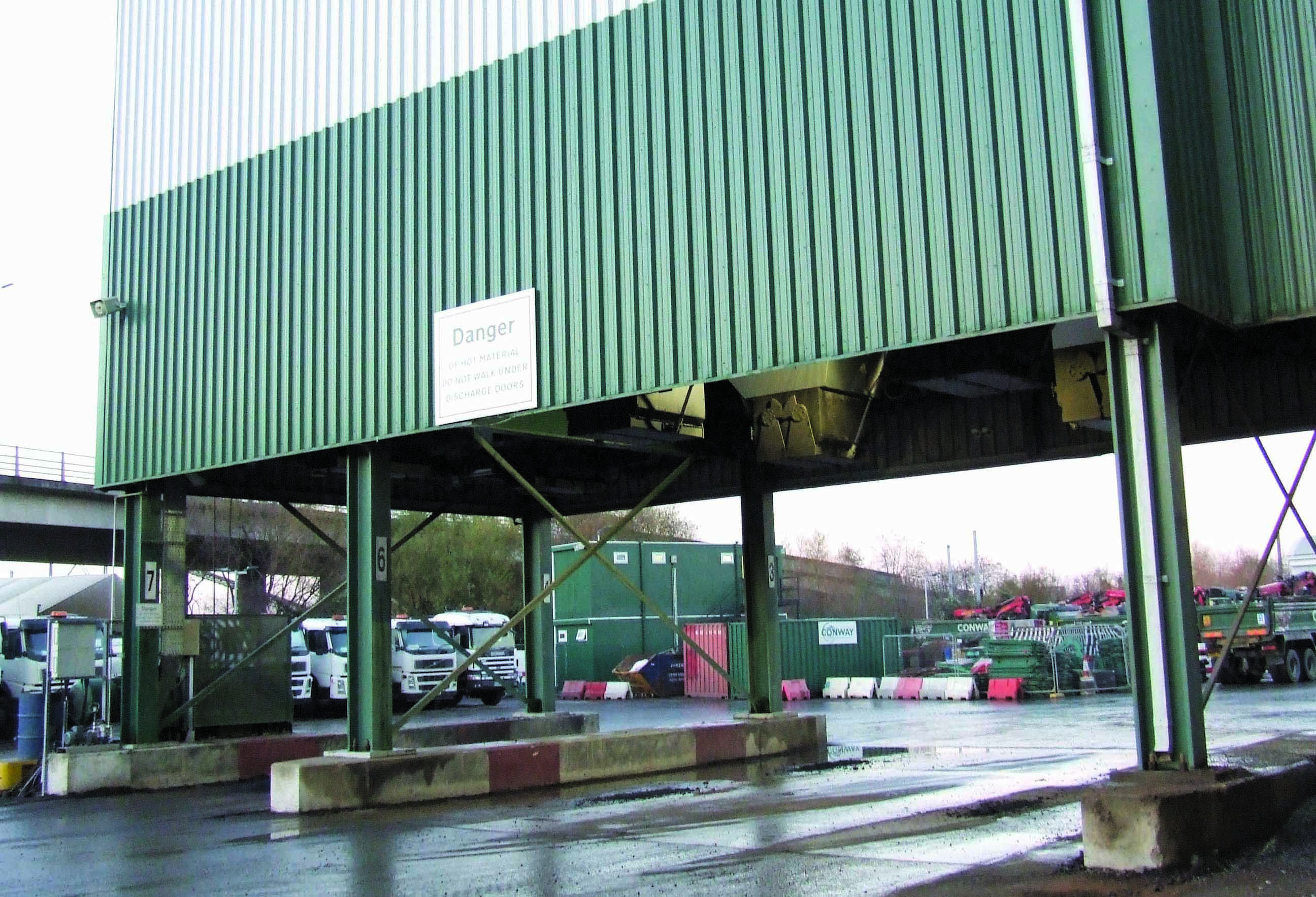 The truck loading system allows different vehicles to be filled simultaneously truck loading system