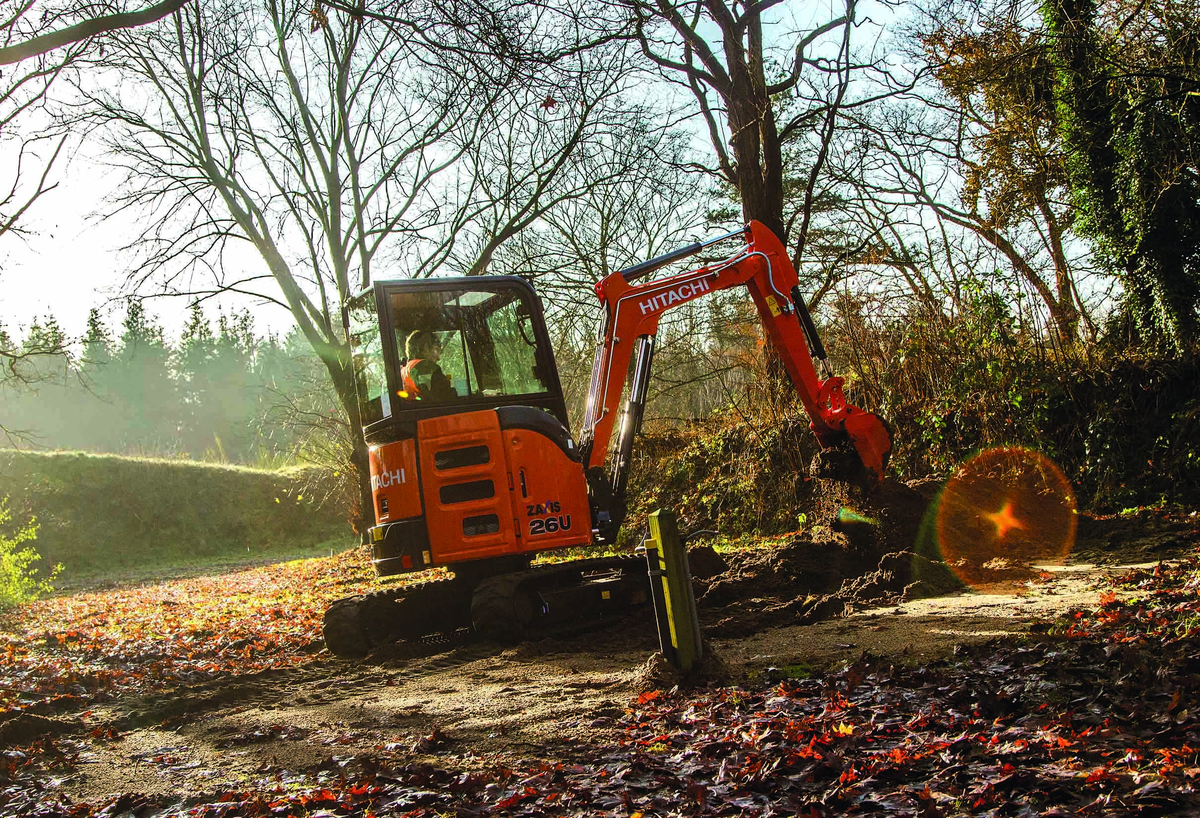 Hitachi’s new mini excavators outperform previous generation machines Hitachi’s mini excavators