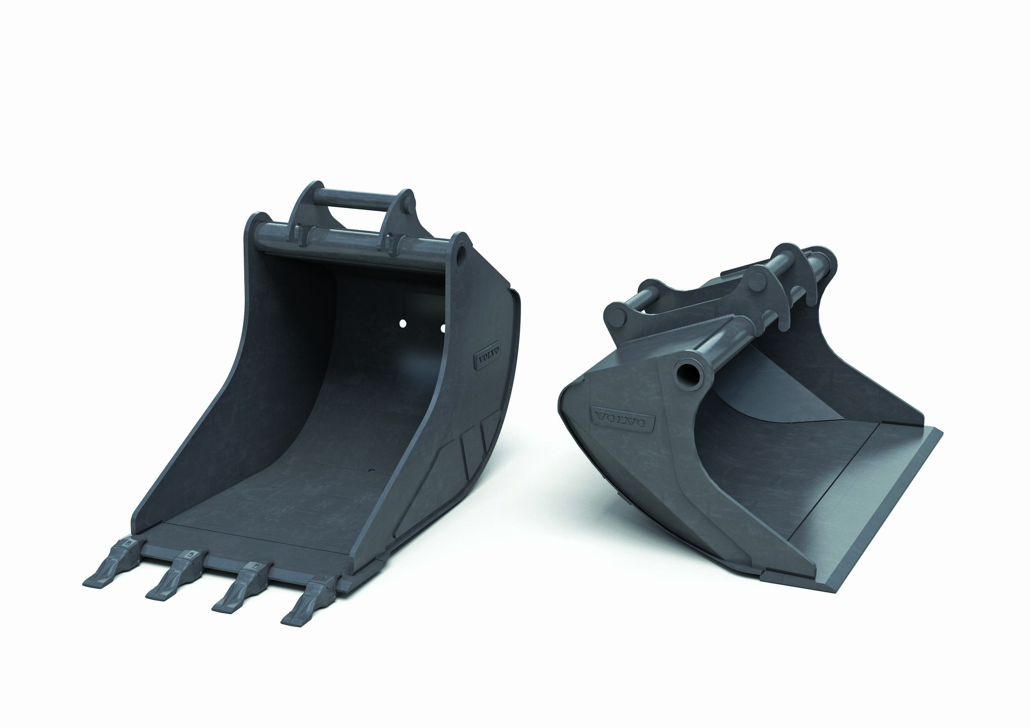 Volvo’s Aggressive Cut Buckets have real teeth Volvo’s Aggressive Cut Buckets