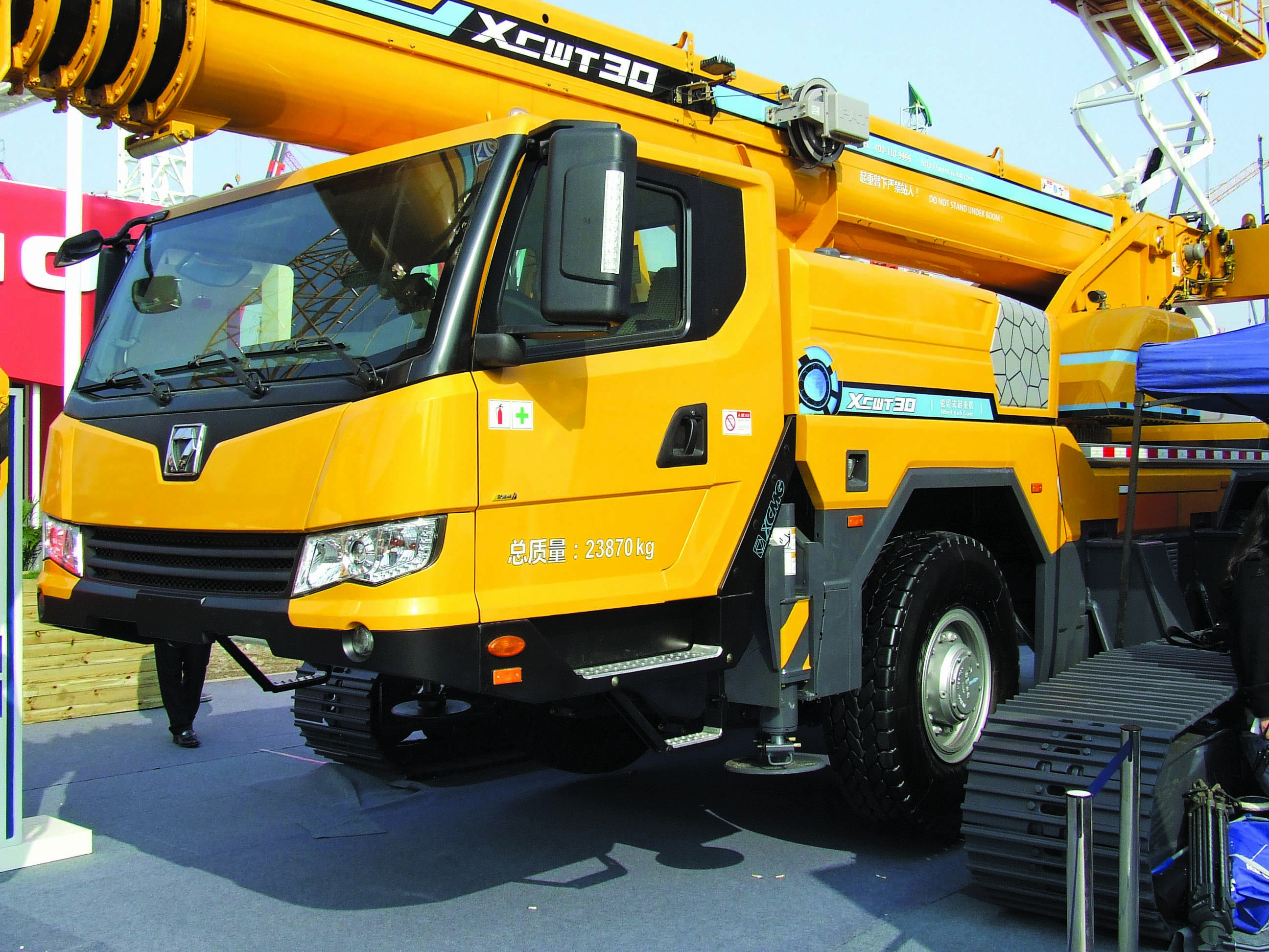 XCMG has developed innovative products for sale into both home and export markets XCMG truck