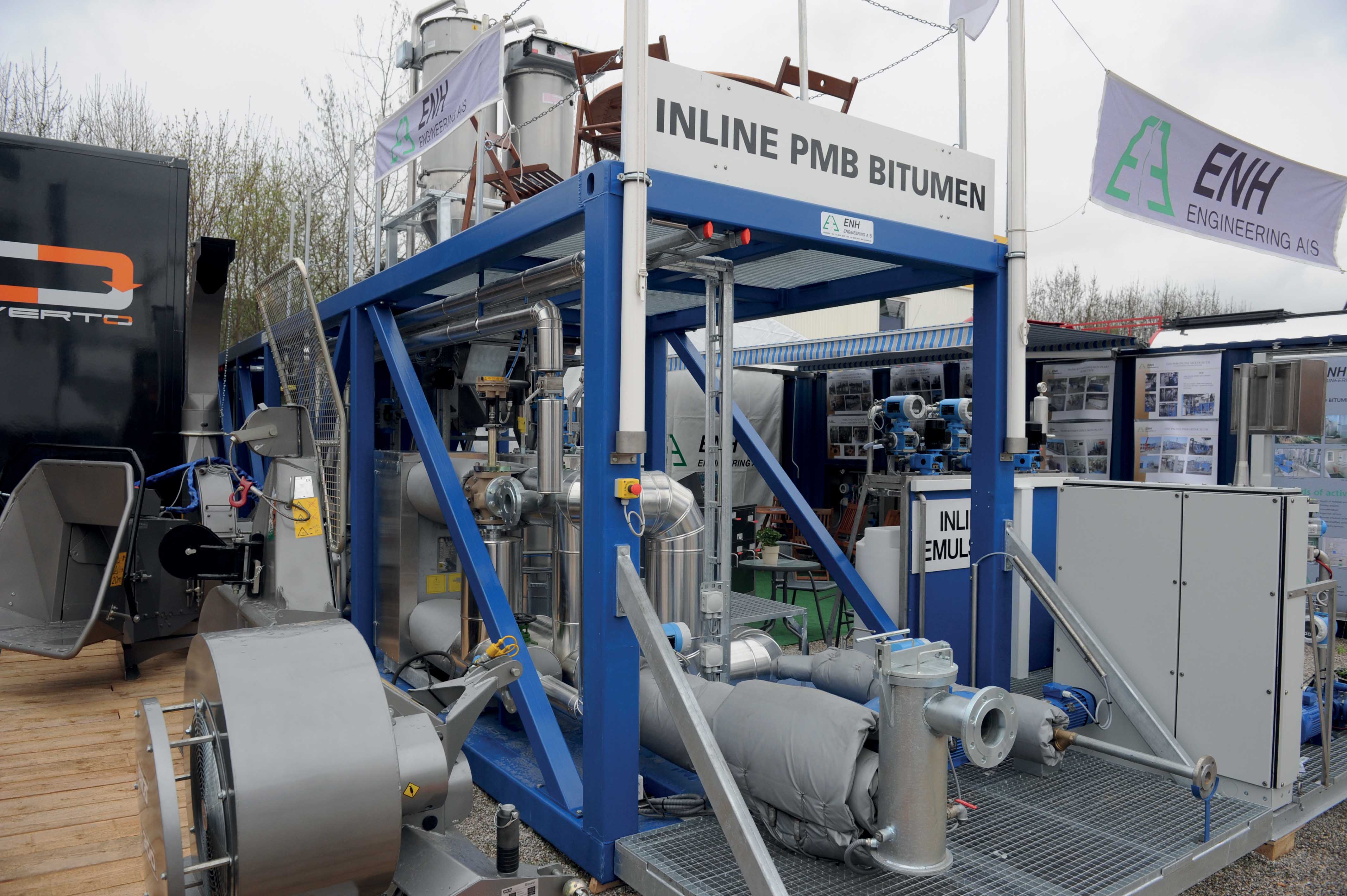 ENH has had success selling equipment into the Russian market and now the DRC as well bitumen emulsion plants