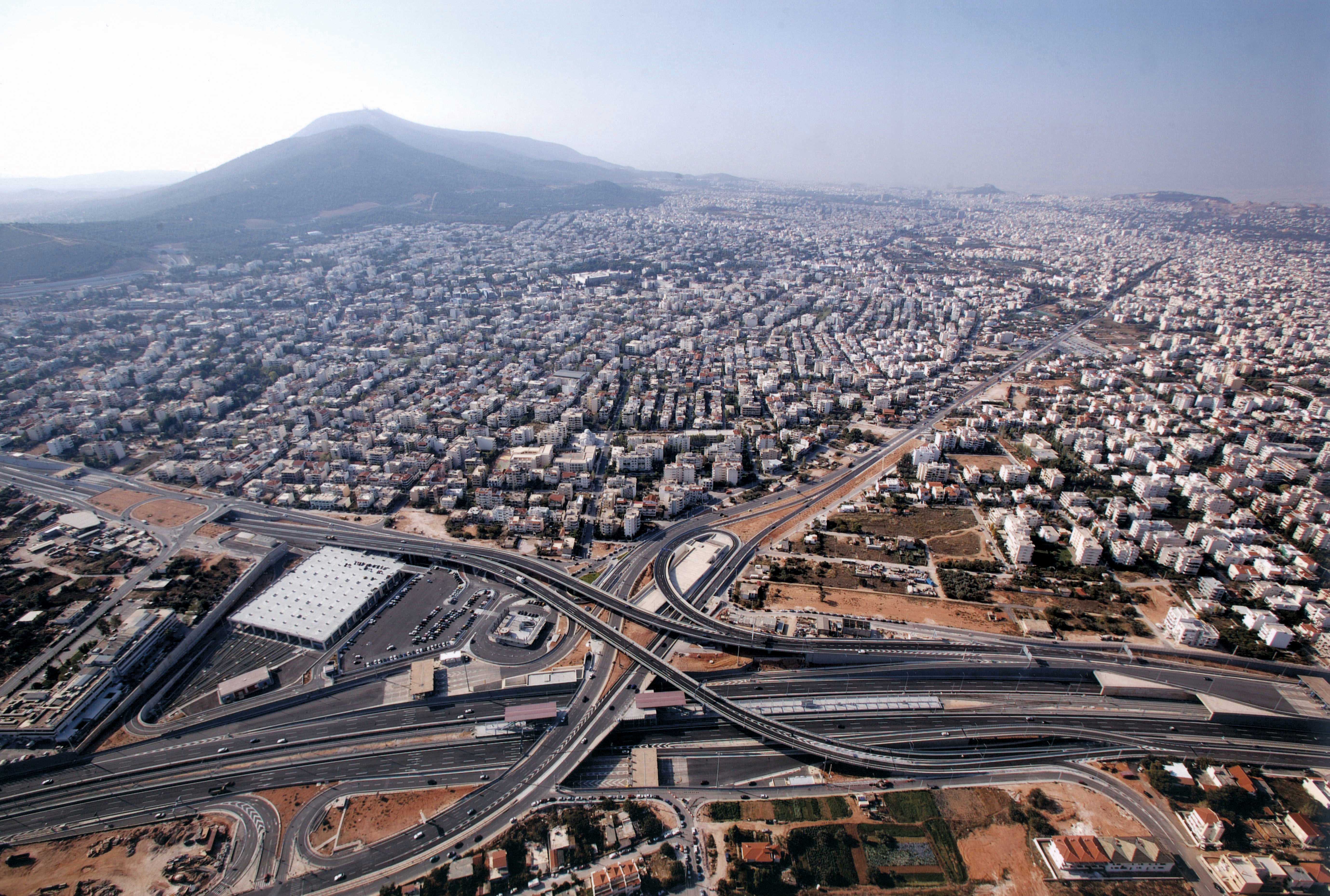 Critical infrastructure such as tolled motorways needs to be protected tolled motorways, view from the sky