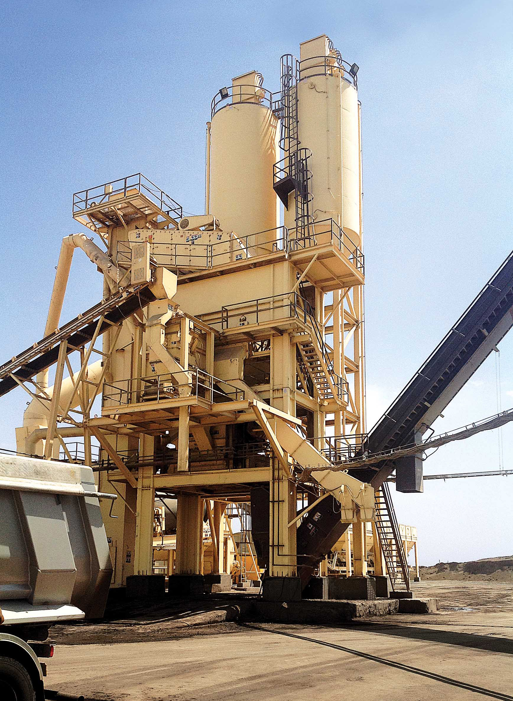 Aztikintiyol in Azerbaijan has gained a competitive advantage with an Astec asphalt batching plant capable of using up to 30% RAP in the mix Astec asphalt batching plant