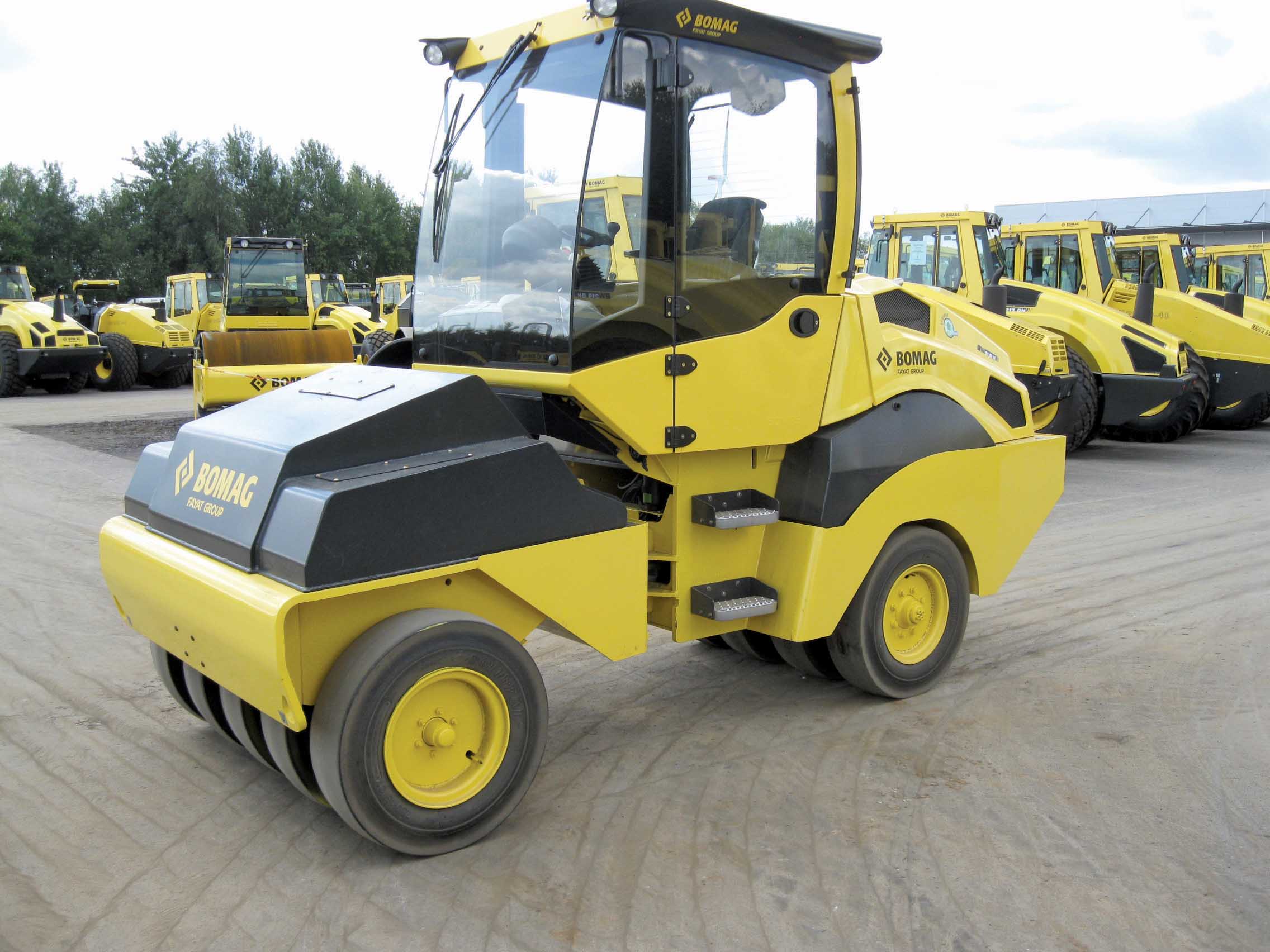 BOMAG has developed its BW 11 pneumatic tyred roller to meet demand for a more compact machine BOMAG BW 11 Pneumatic tyred roller
