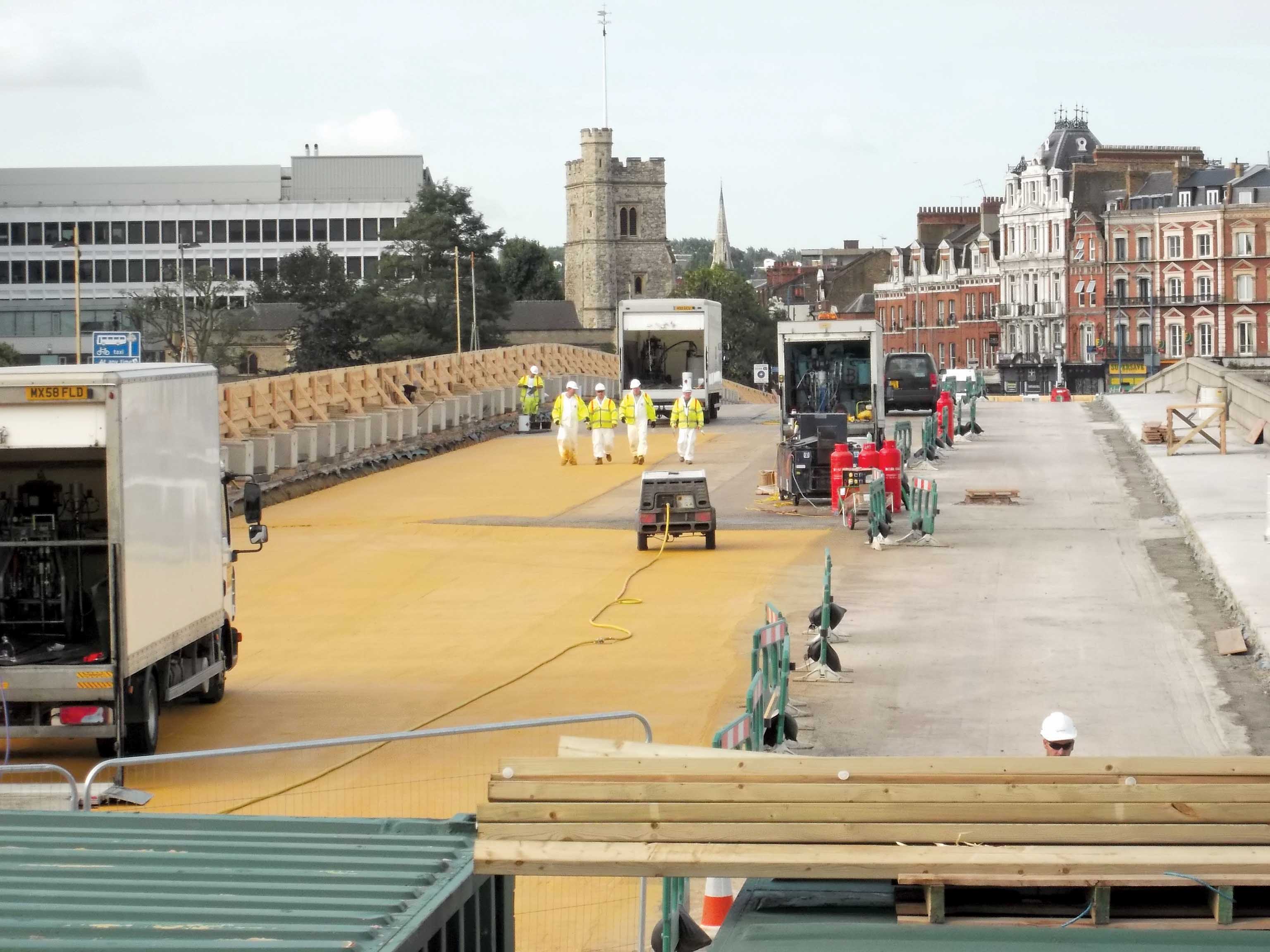 Putney Bridge in the UK has benefited from repairs using technology from Stirling Lloyd Stirling Lloyd technology on the Putney Bridge