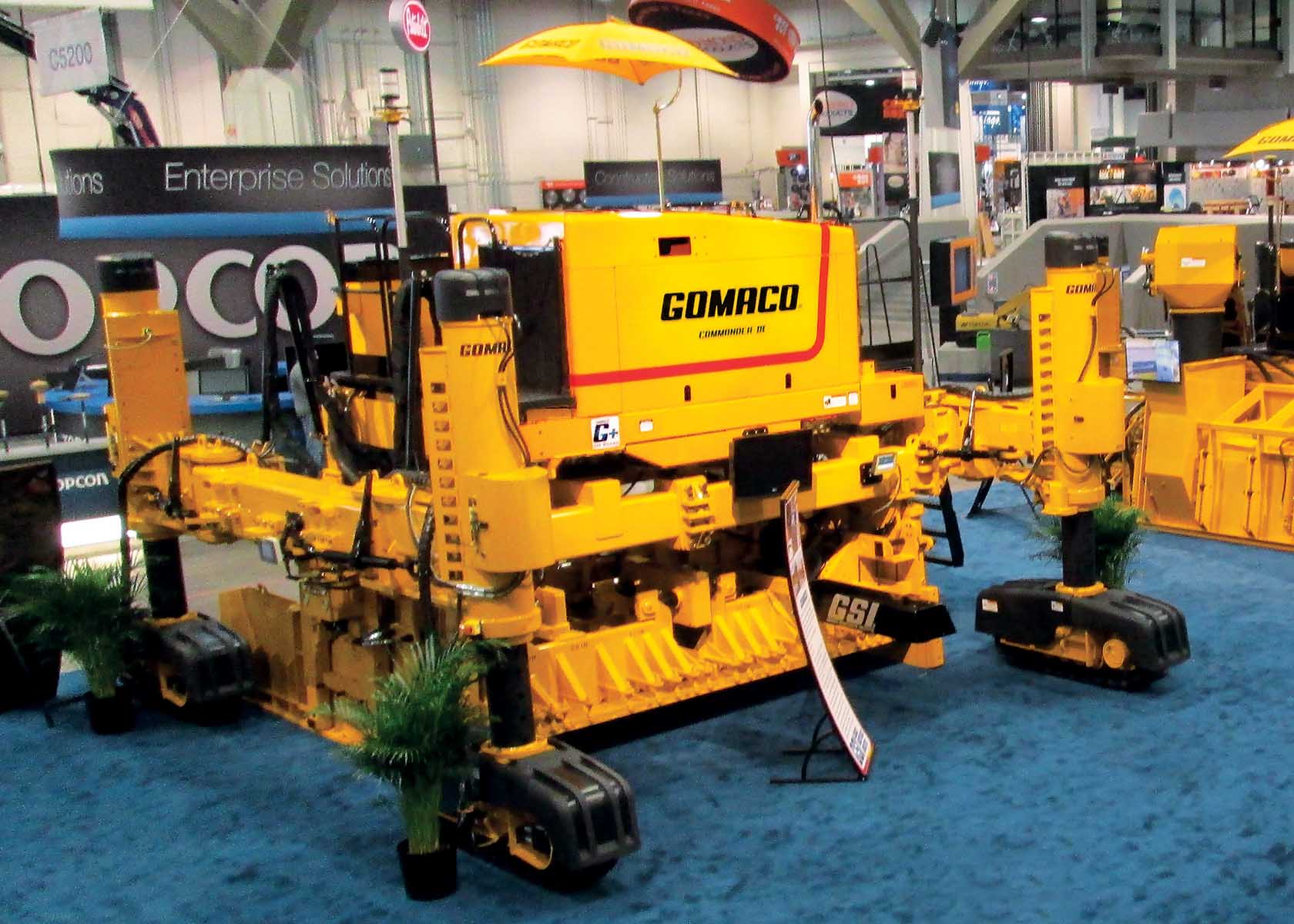 GOMACO claims that its Next Generation Commander III paver offers greater versatility and paving GOMACO Next Generation Commander