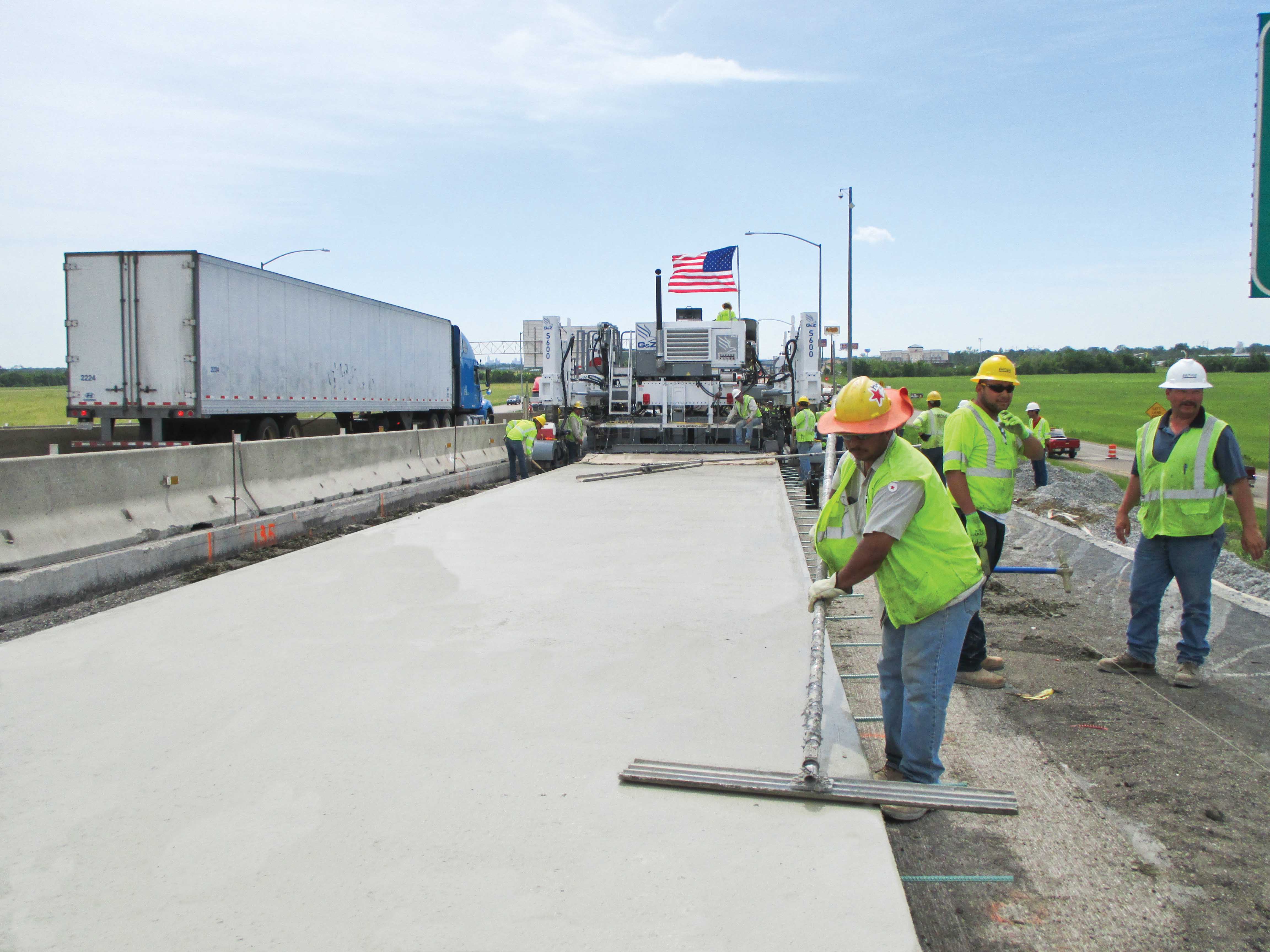 The paving work has to be carried out to very tight specifications Concrete Roads Repair The paving work