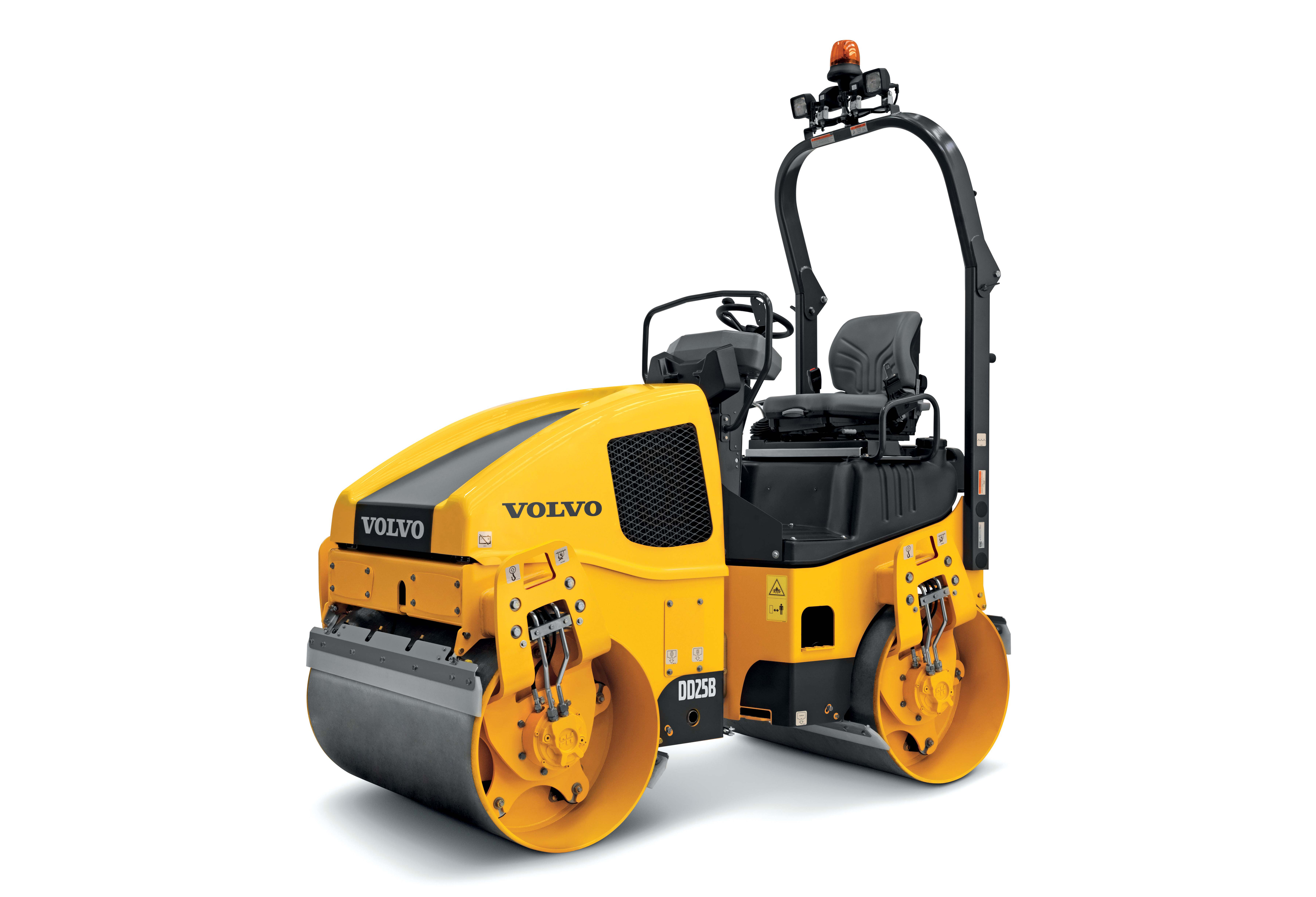 Volvo CE’s new compact asphalt roller is said to be productive and versatile Volvo CE’s new compact asphalt roller