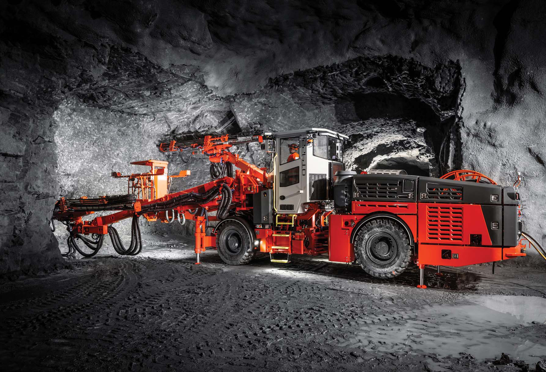 Sandvik claims its new drilling rig offers versatilitya and high performance Sandvik drilling rig