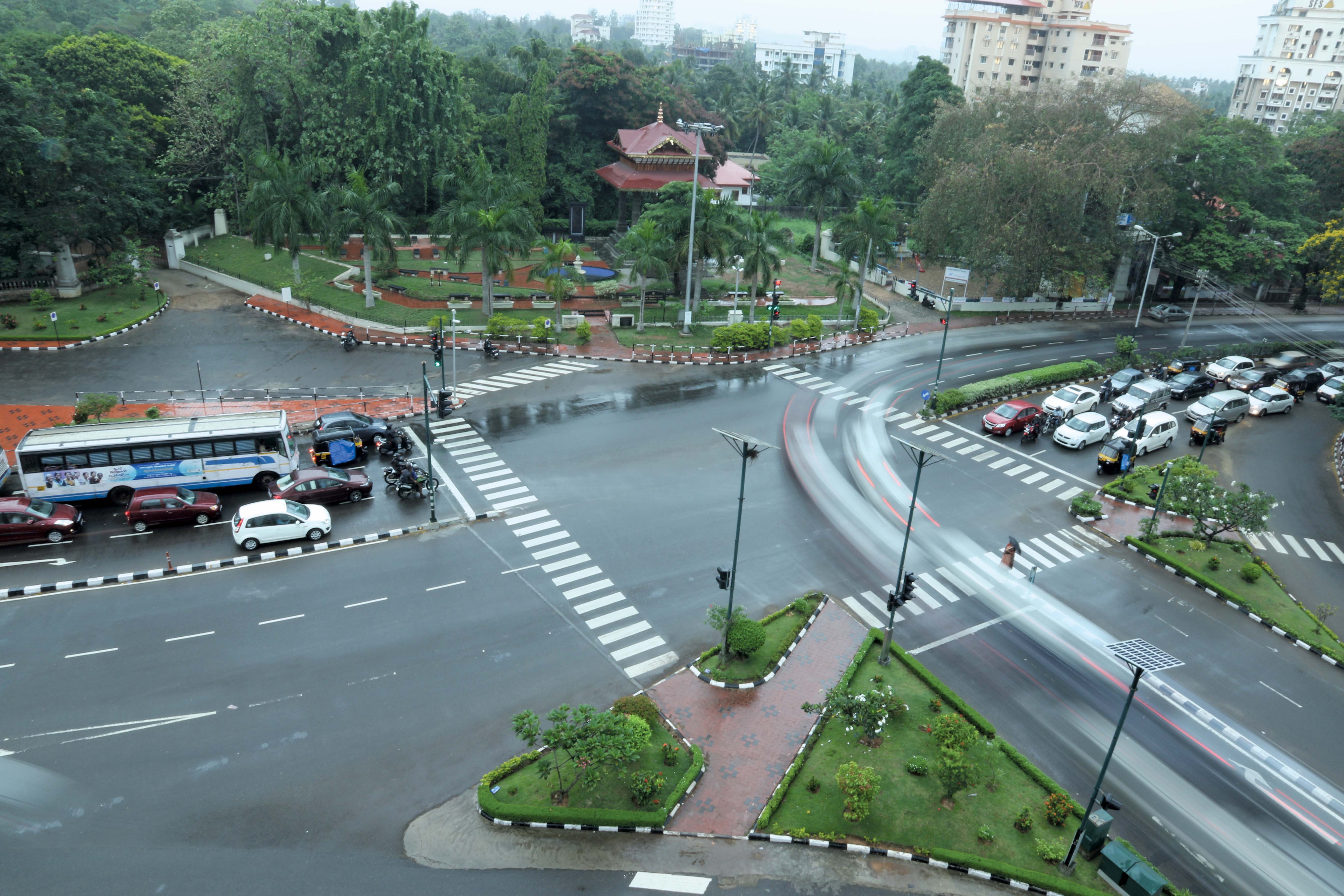 Rapid urbanisation in Thiruvananthapuram has seen an increase in vehicle numbers, requiring innovative solutions Rapid urbanisation in Thiruvananthapuram