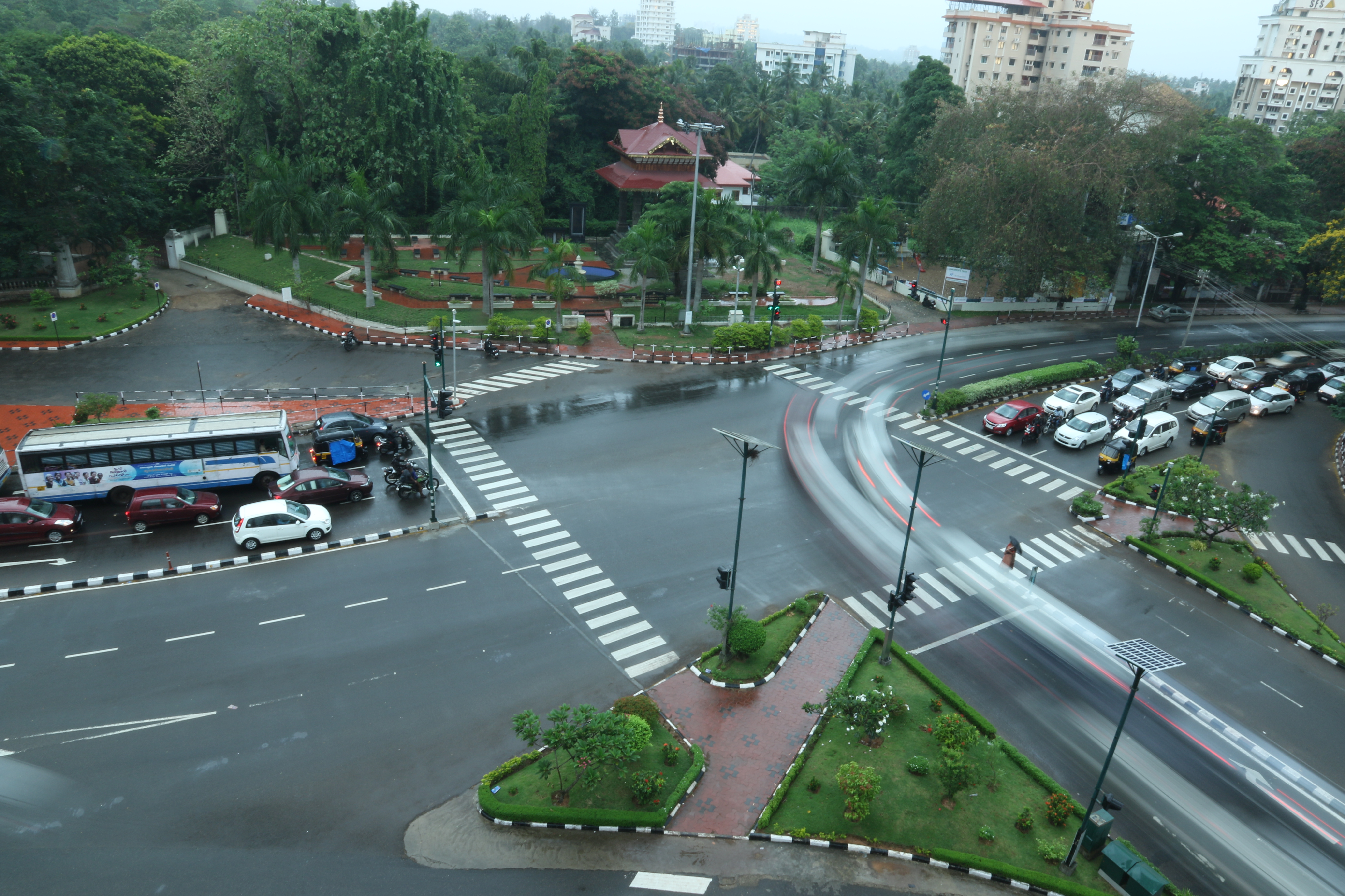 Rapid urbanisation in Thiruvananthapuram has seen an increase in vehicle numbers, requiring innovative solutions IRF Washington Global Roads Acheivement awards laurate