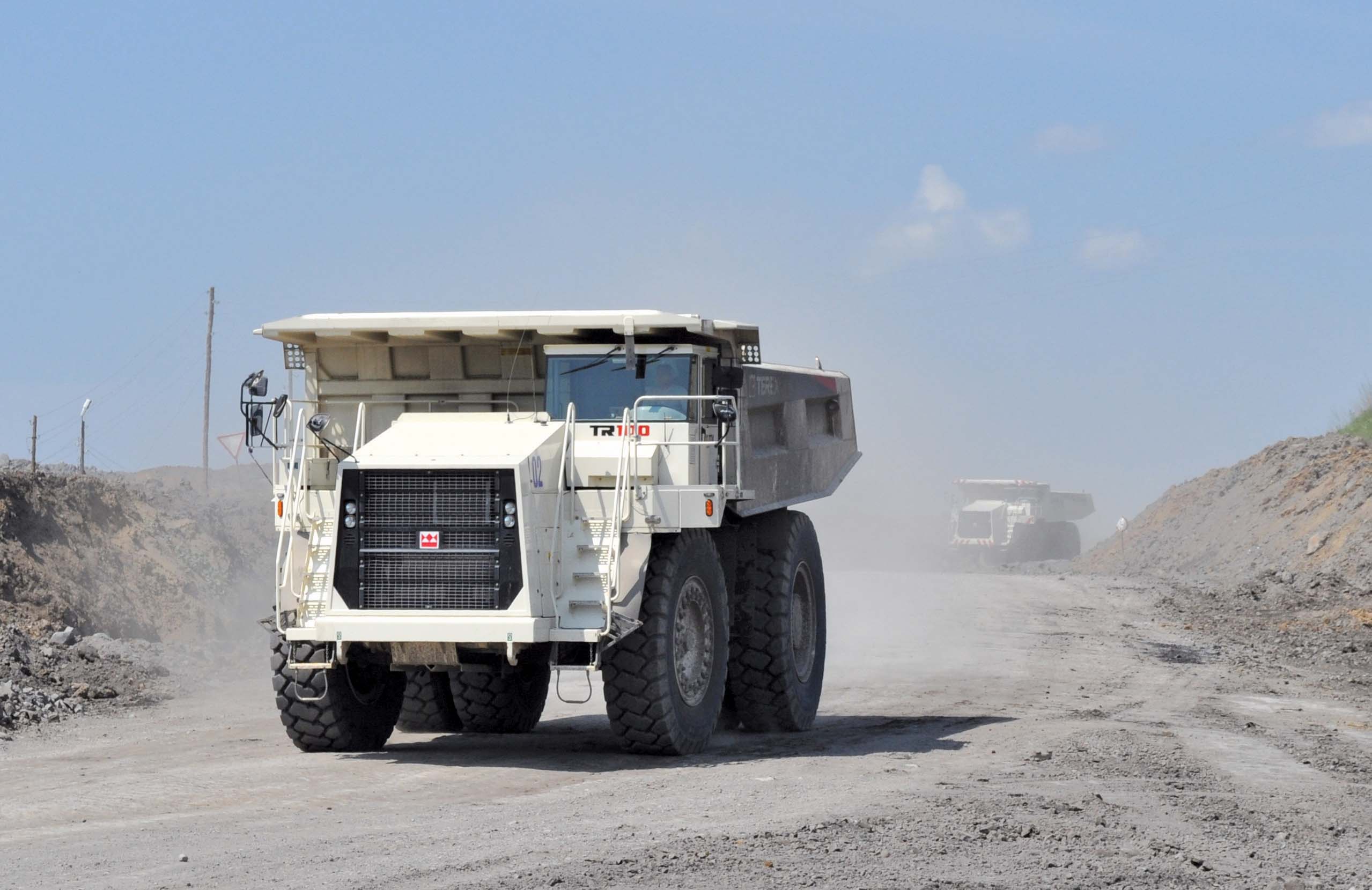 Leadway Heavy Machinery opted to buy a consignment of the TR100 rigid dump truck models from Terex Trucks for use at a site in Myanmar Terex Trucks TR100 rigid dump truck