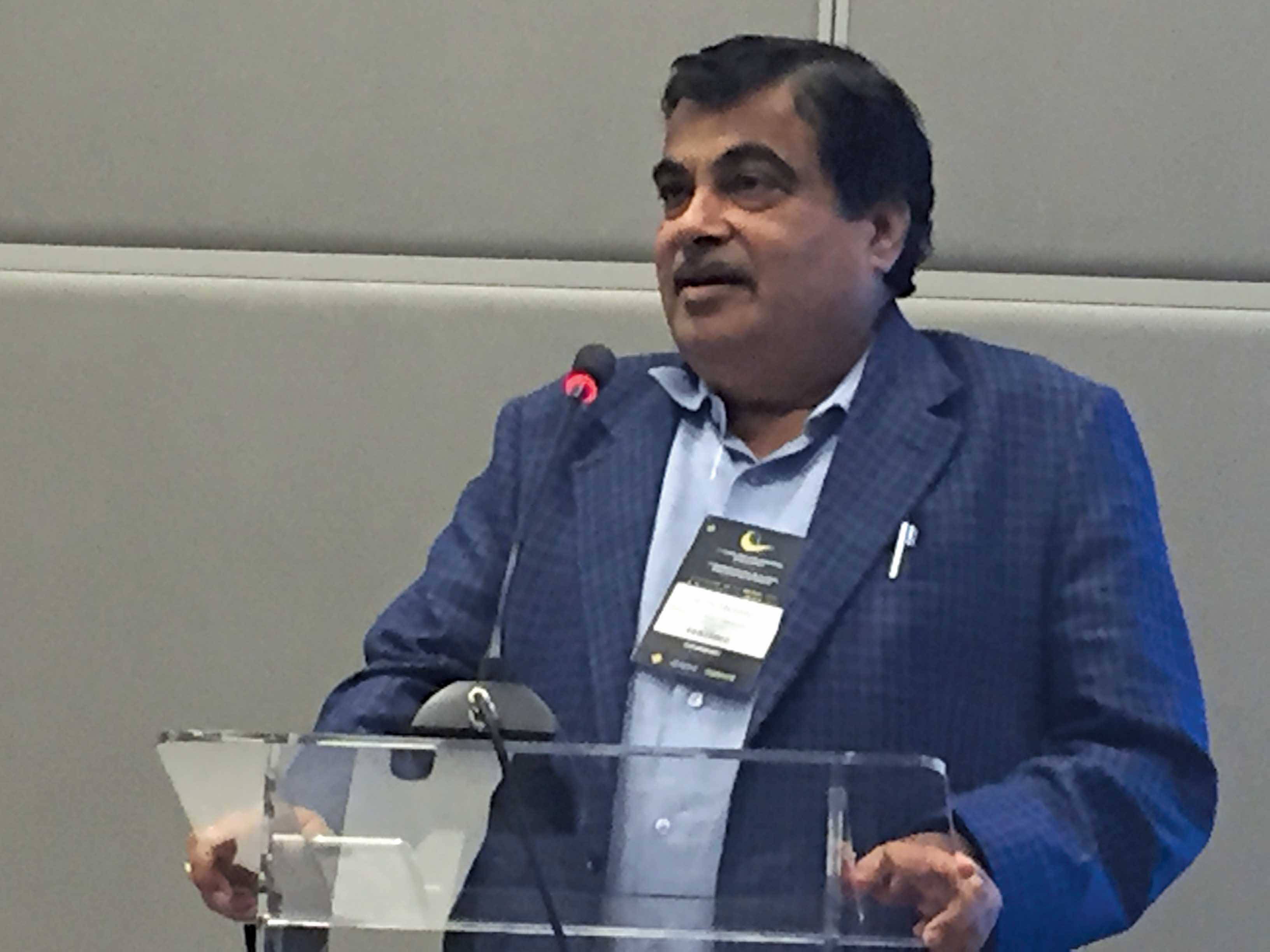 Nitin Gadkari, Union Minister of Transport of India, presided over the IRF side event at the 2nd Global High Level Conference on Road Safety in Brazil Nitin Gadkari, Union Minister of Transport of India,