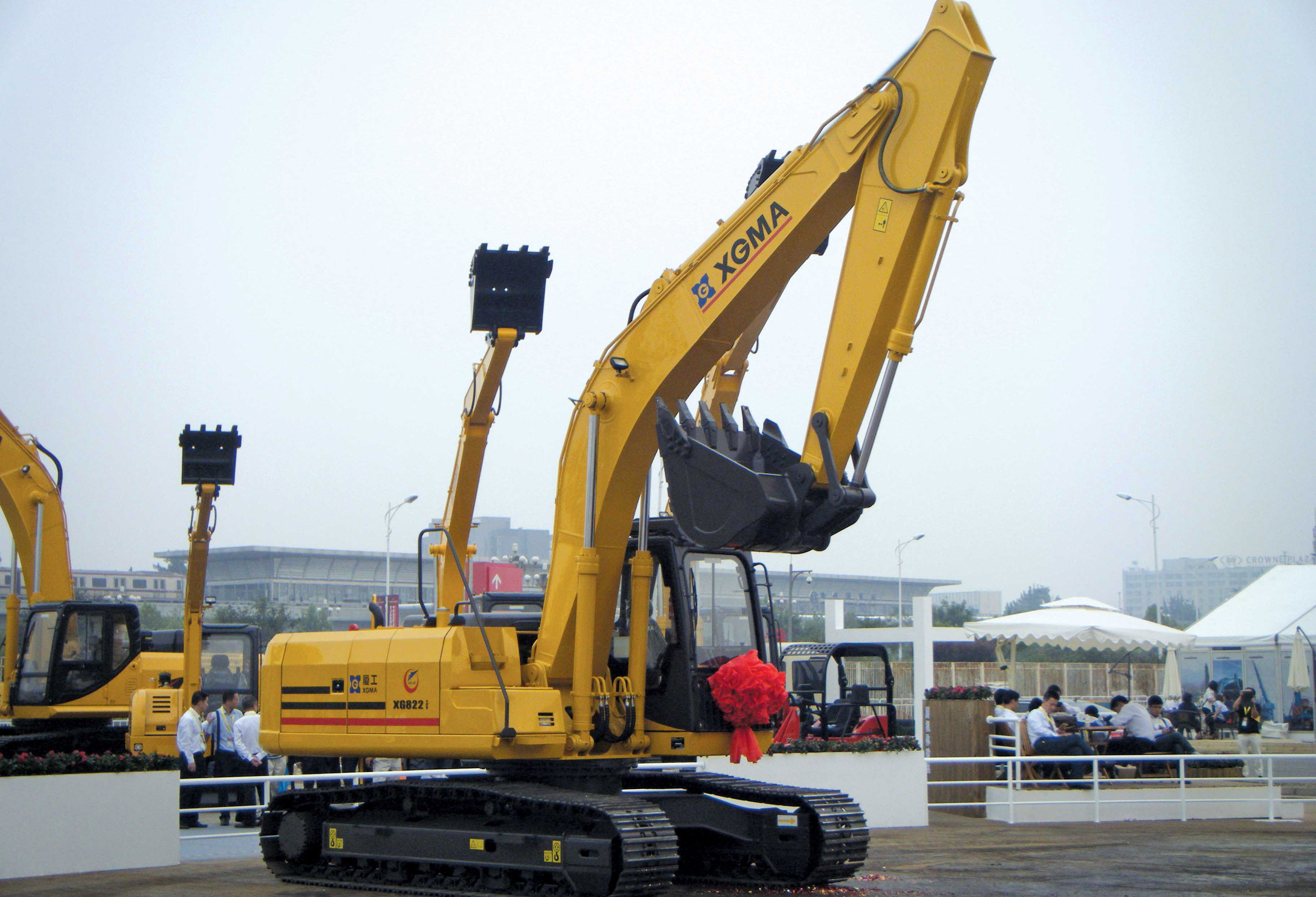 A novel remote control system is being developed by XGMA for use with its excavators XGMA excavator