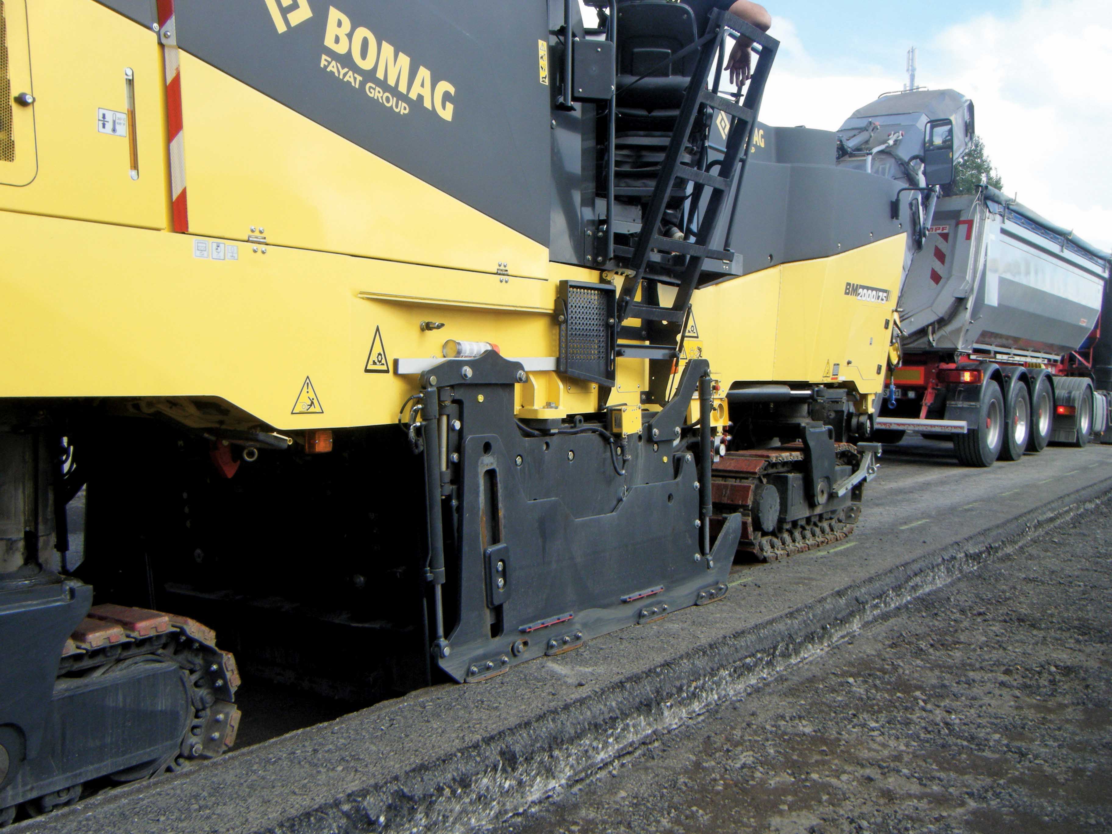 BOMAG’s new BM2000/75 milling machine is said to be the most powerful in its class BOMAG’s BM2000/75 milling machine