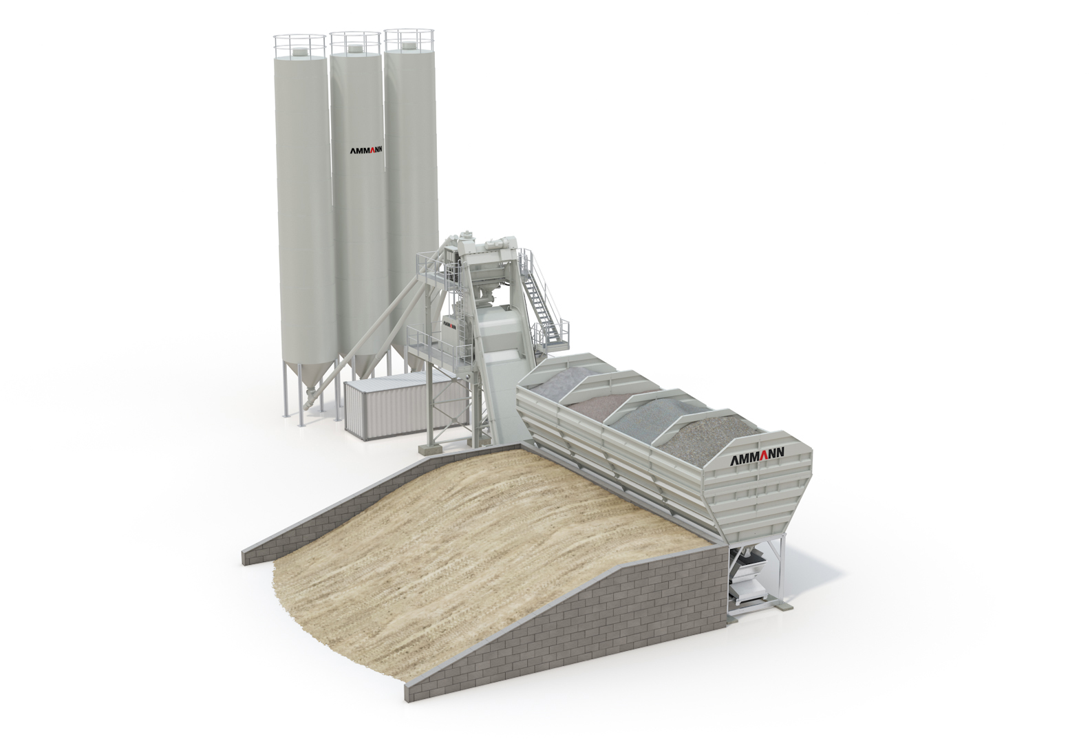 Efficient CBS Elba concrete mixing plant Efficient CBS Elba concrete mixing plant