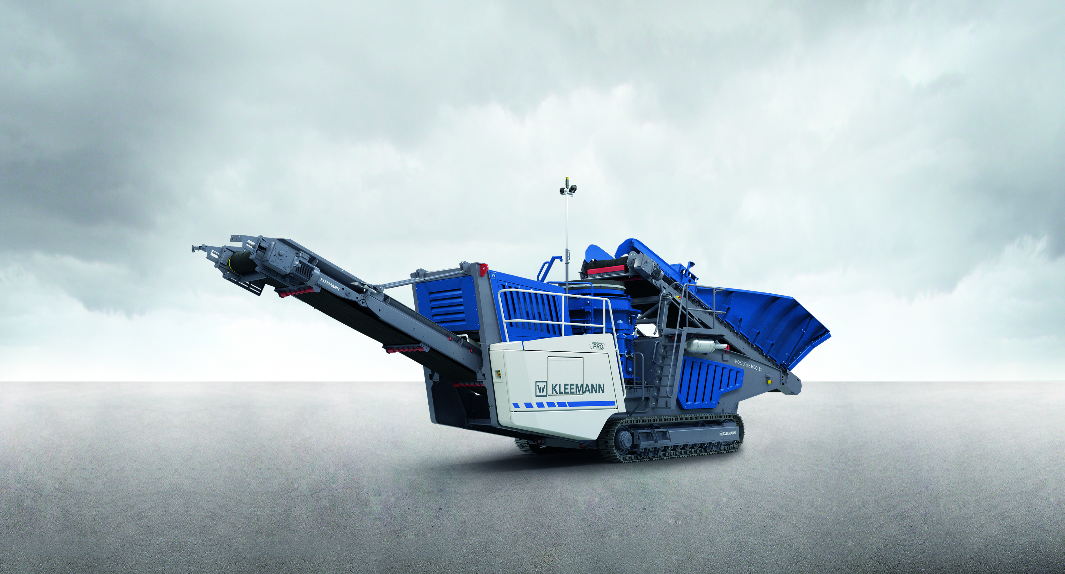 With the MOBICONE MCO 11 PRO, Kleemann heralds a new generation of mobile quarry plants MOBICONE MCO 11 PRO, Kleemann