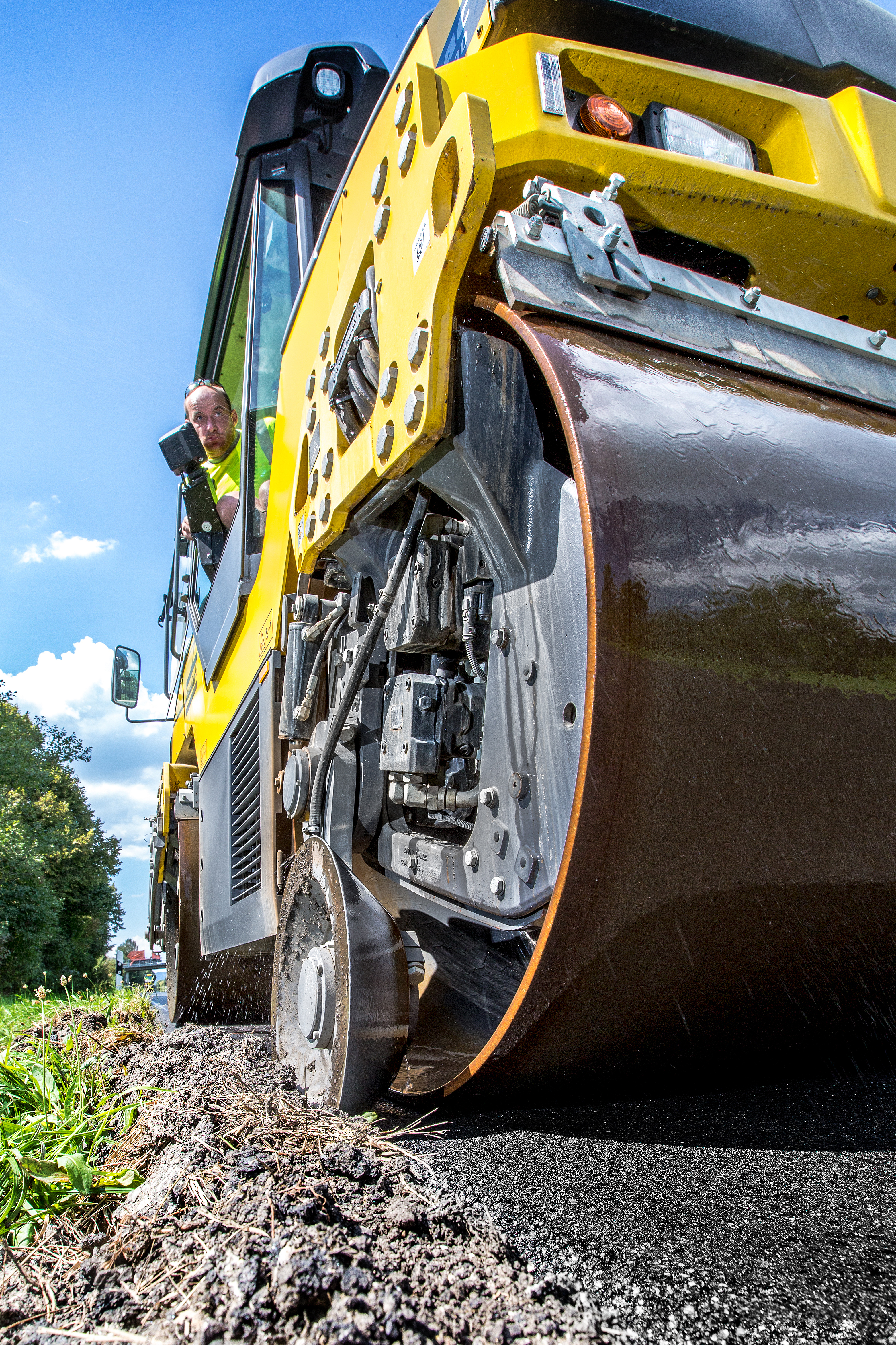 Dynapac develops new drum steer compactor bauma 2016 Preview Dynapac drum steer compactor