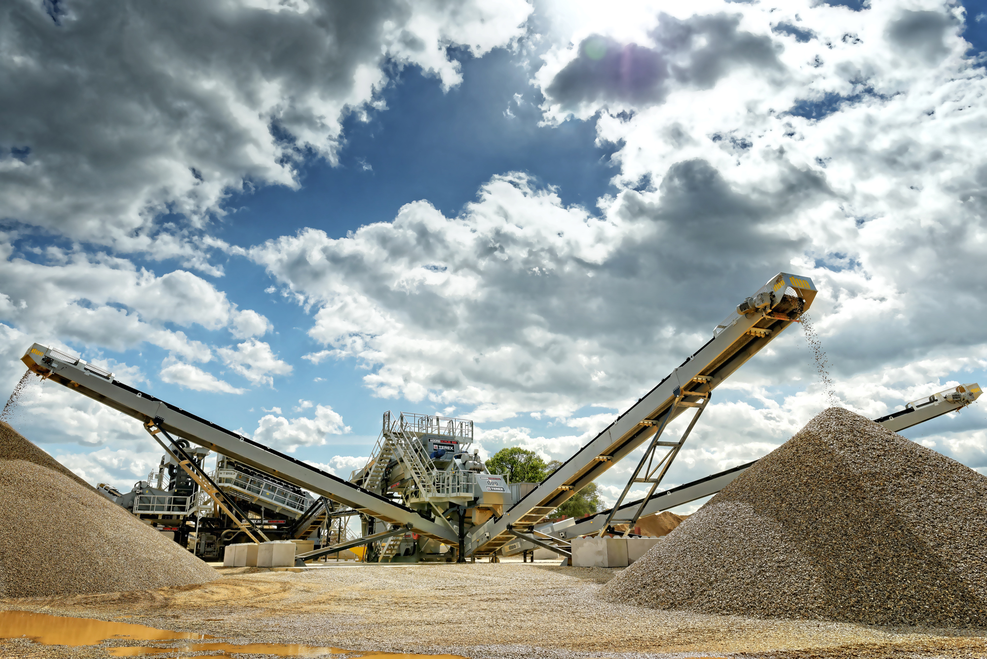 TWS’ AggreSand 206 and AggreScrub 150 systems Terex Washing Systems AggreSand 206