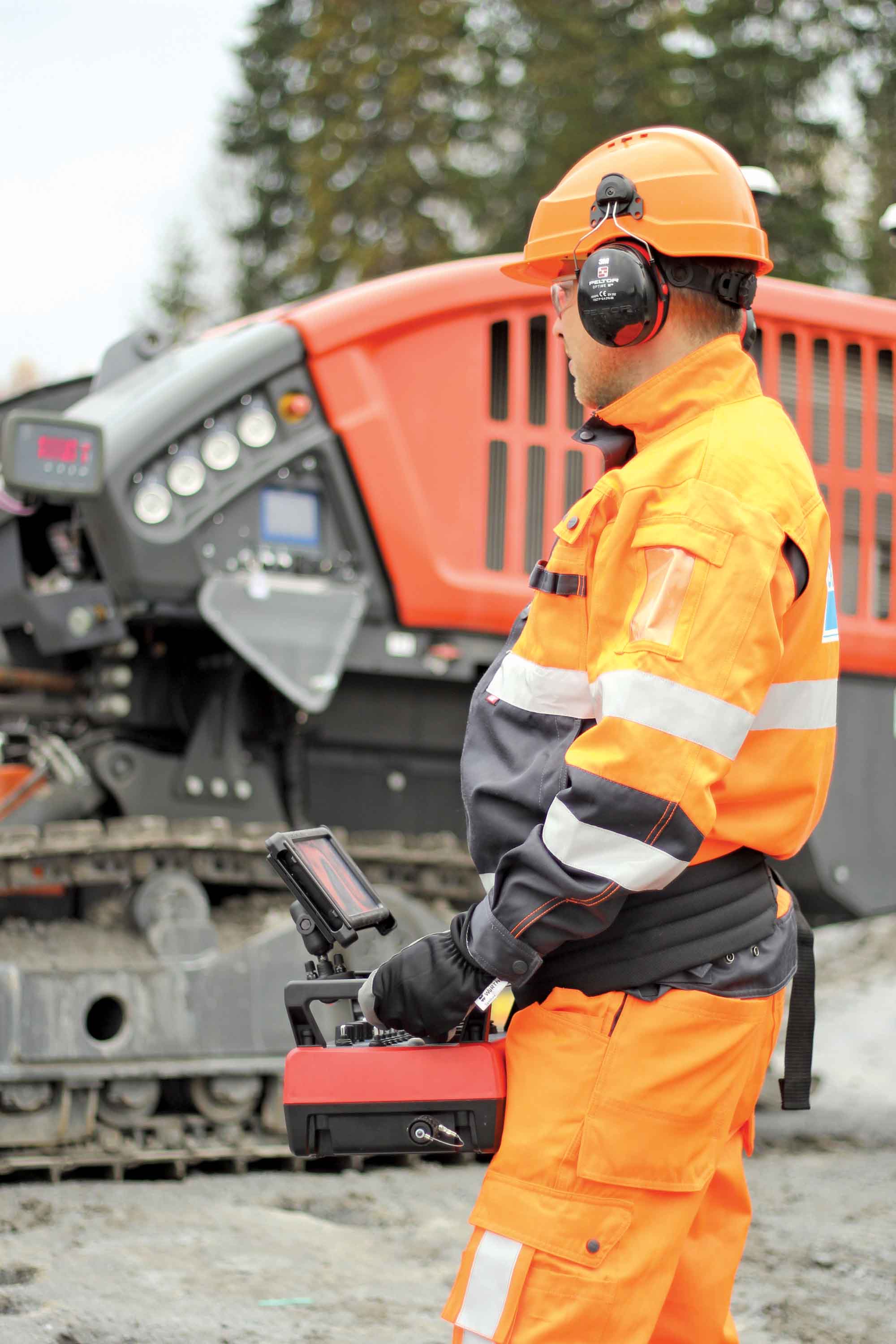 Sandvik’s smart system allows remote drilling Sandvik’s remote drilling