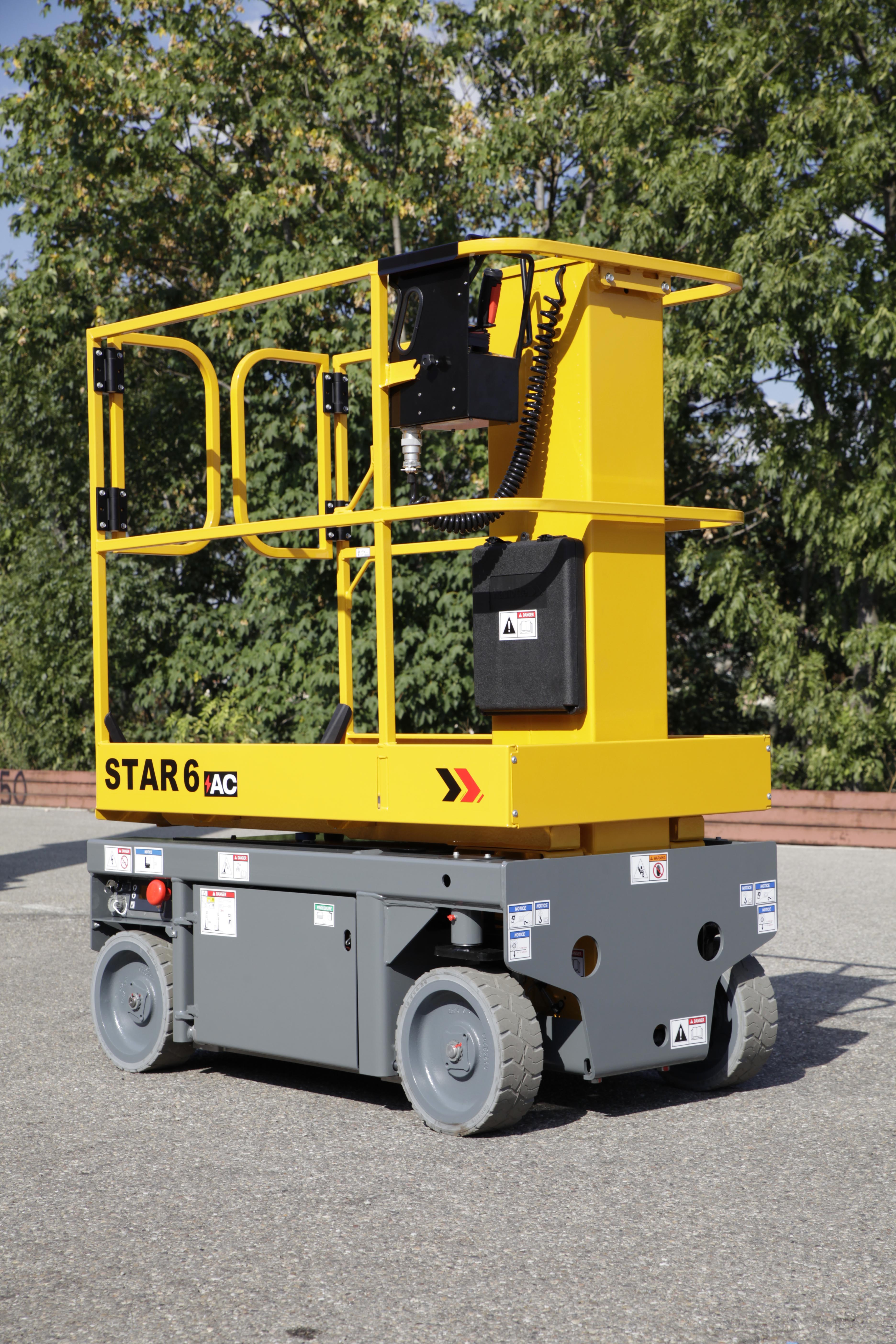 New vertical mast model from Haulotte Haulotte access platform