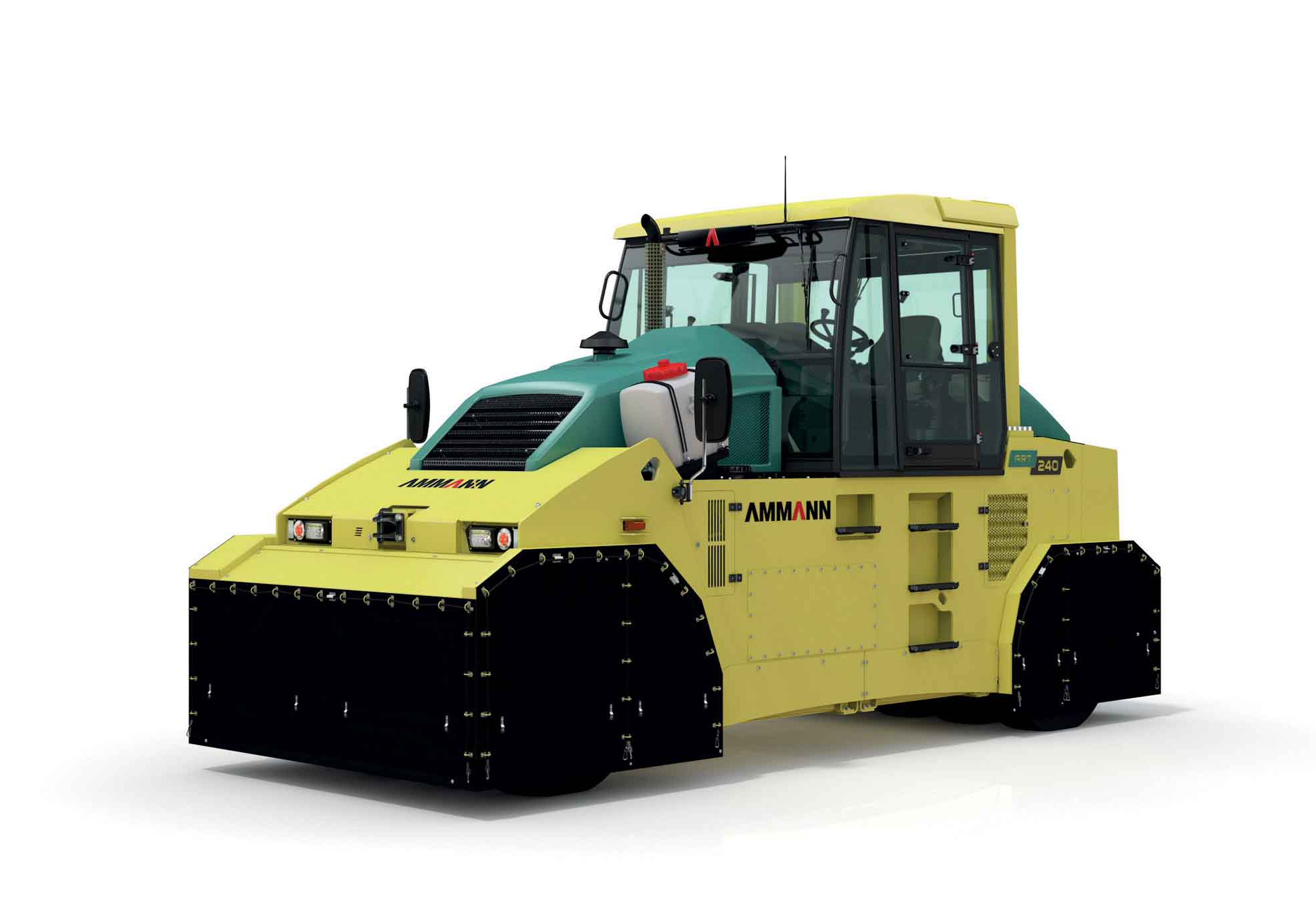 Ammann says its latest pneumatic tyred model meets the tough emissions requirements for Europe and the US Ammann pneumatic tyred model