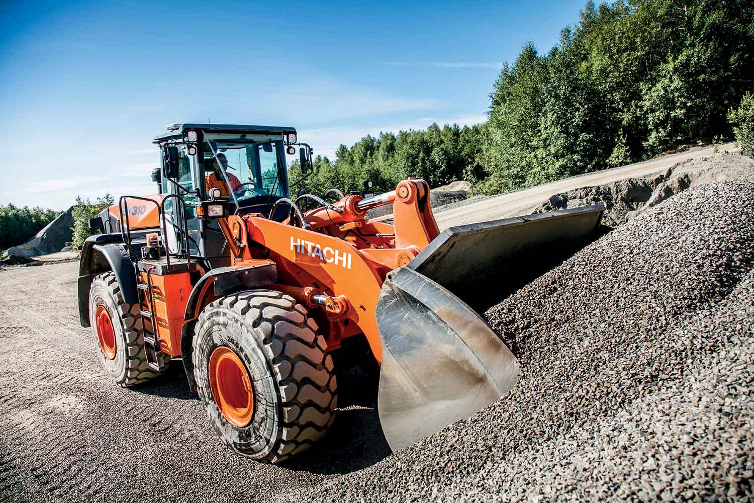 Hitachi ZW310-5 wheeled loader Hitachi ZW310-5 wheeled loader
